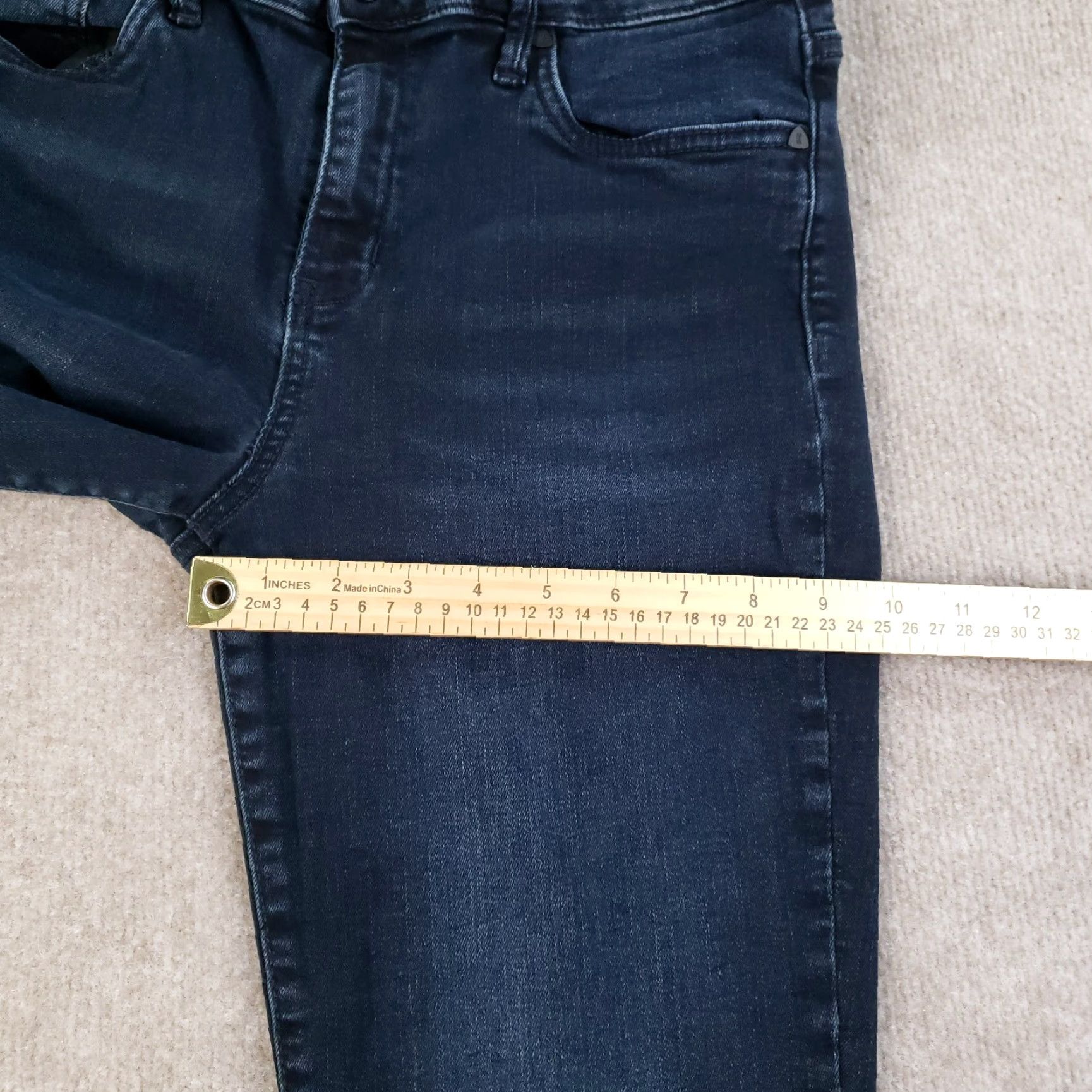 Vintage KUT from the Kloth Jeans Women Size 8 Blue Toothpick Skinny Ankle Stretch Size 30" / US 8 / IT 44 - 5 Thumbnail
