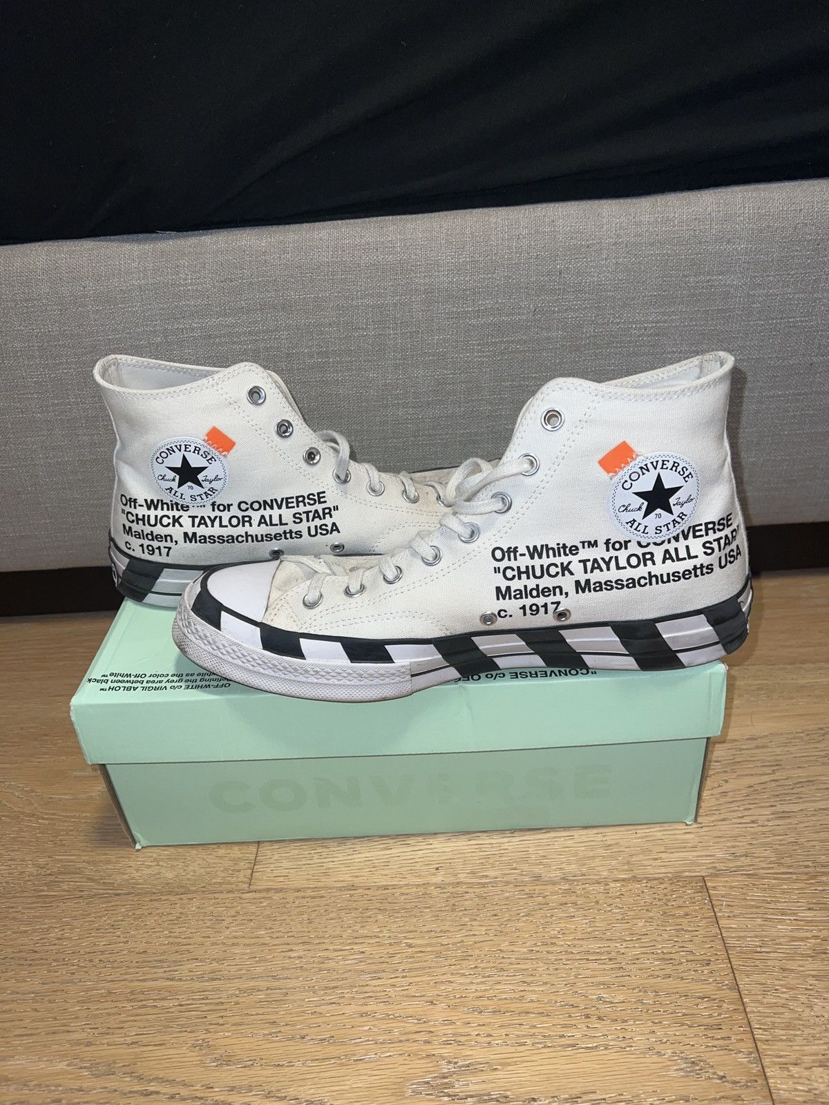 Off white converse malden best sale