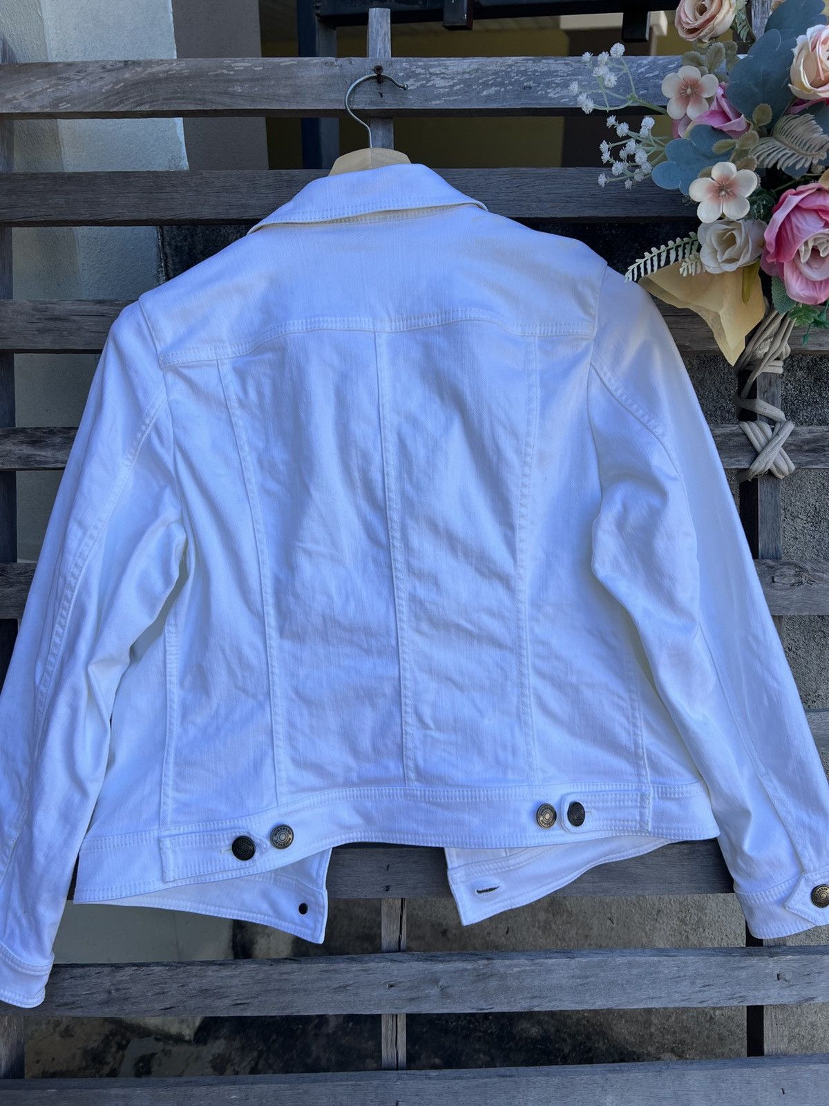 Burberry Vintage Burberry Denim Jeans Trucker Jacket Size M / US 6-8 / IT 42-44 - 7 Thumbnail