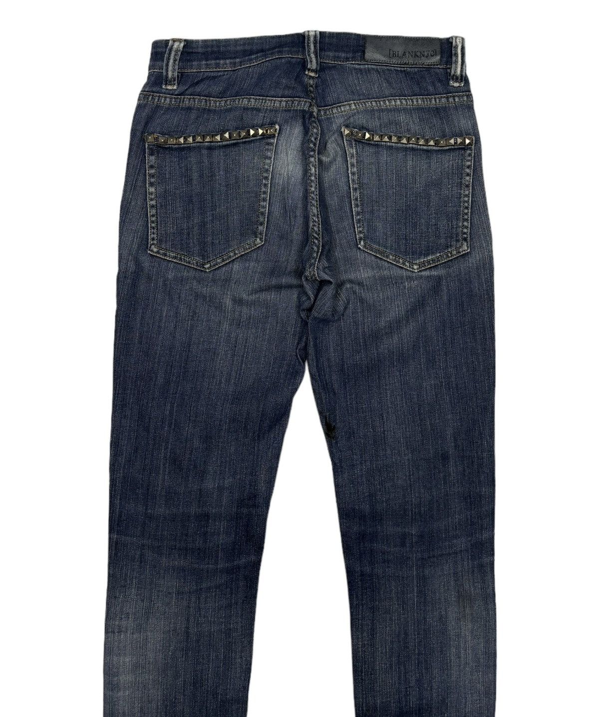 BLANKNYC 🔥BLANKNYC STUDDED METAL PUNK DISTRESSED DENIM SKINNY JEANS Size 28" / US 6 / IT 42 - 6 Thumbnail