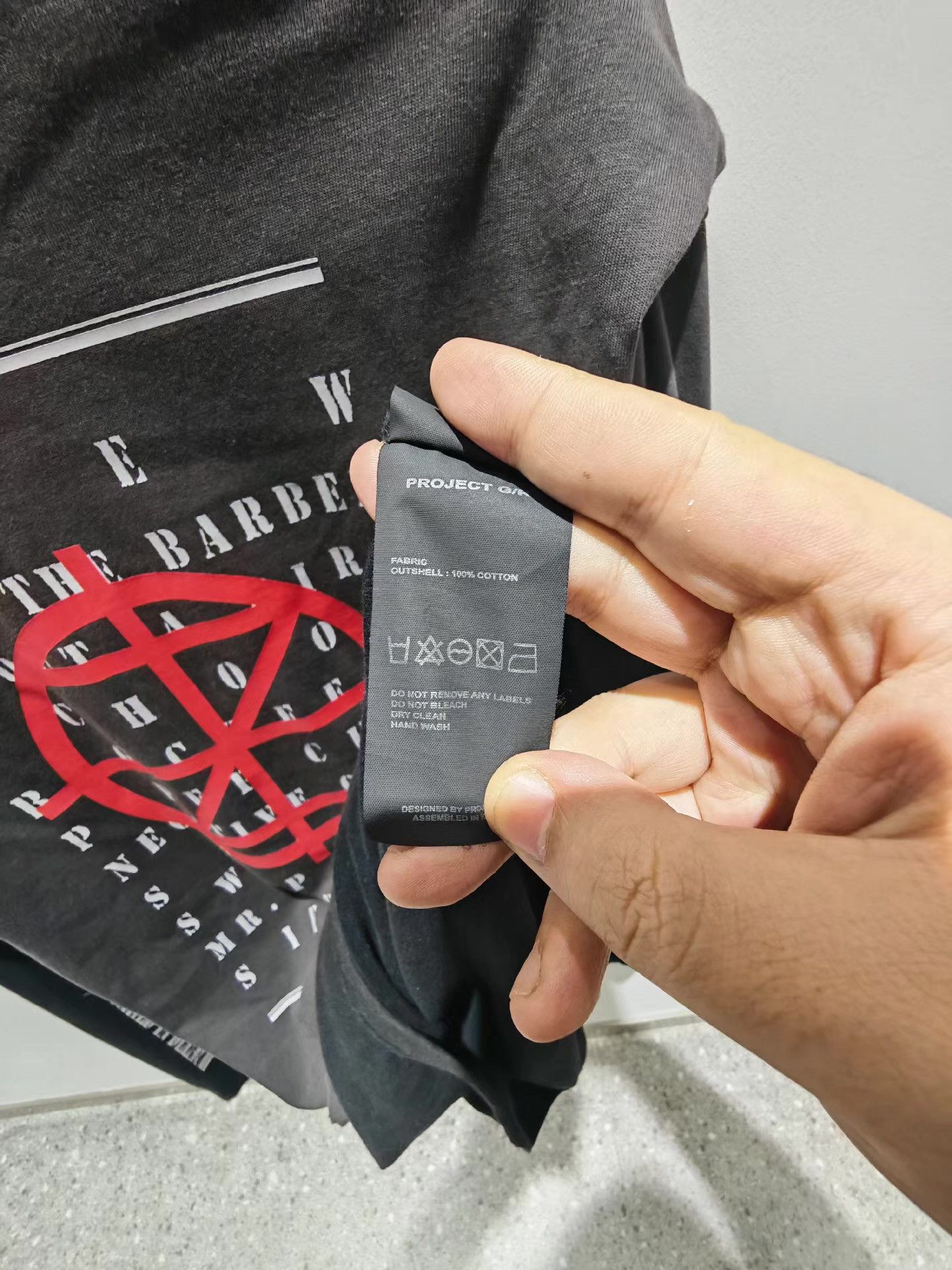 GRAILZ Grailz Project G/R 24SS Fake Sleeve Tee。 Q15 Size US S / EU 44-46 / 1 - 2 Thumbnail