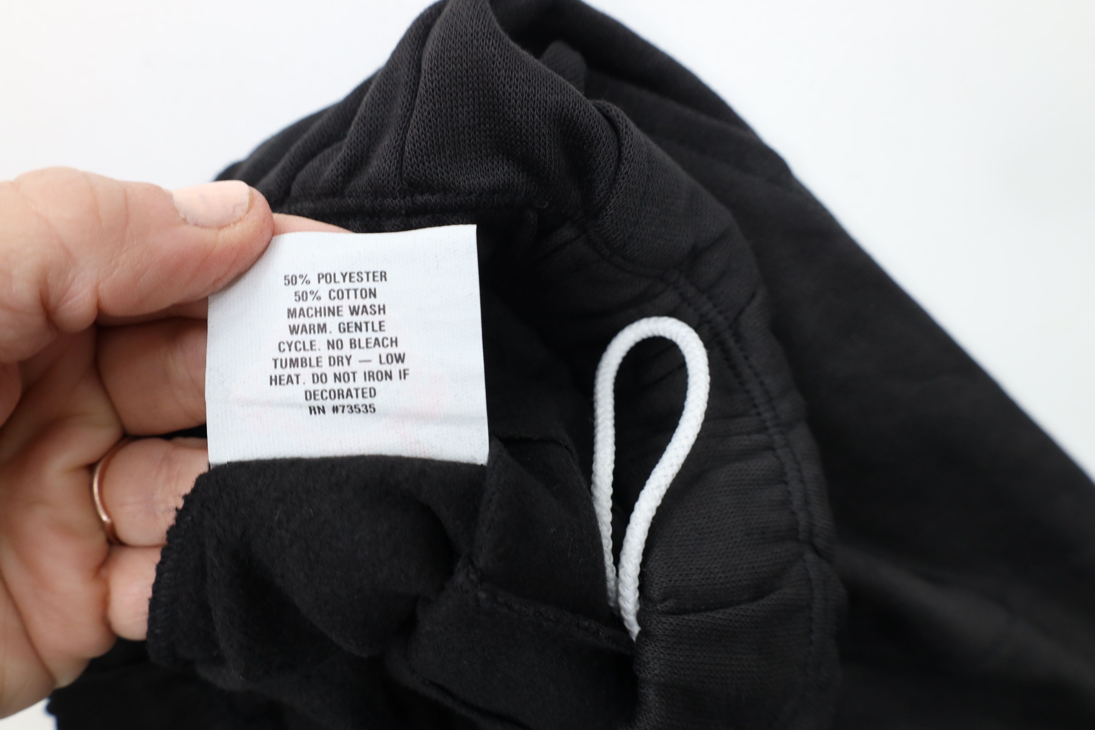 Vintage Vintage 90s Streetwear Sweatpants Joggers Pants Black USA Size US 32 / EU 48 - 7 Thumbnail