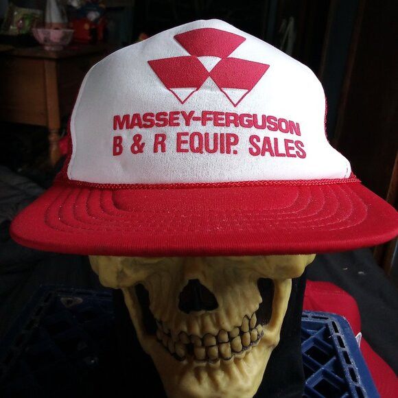 Other DS Vintage Massey-Ferguson B&R Equipment Sales Trucker Hat Size ONE SIZE - 1 Thumbnail