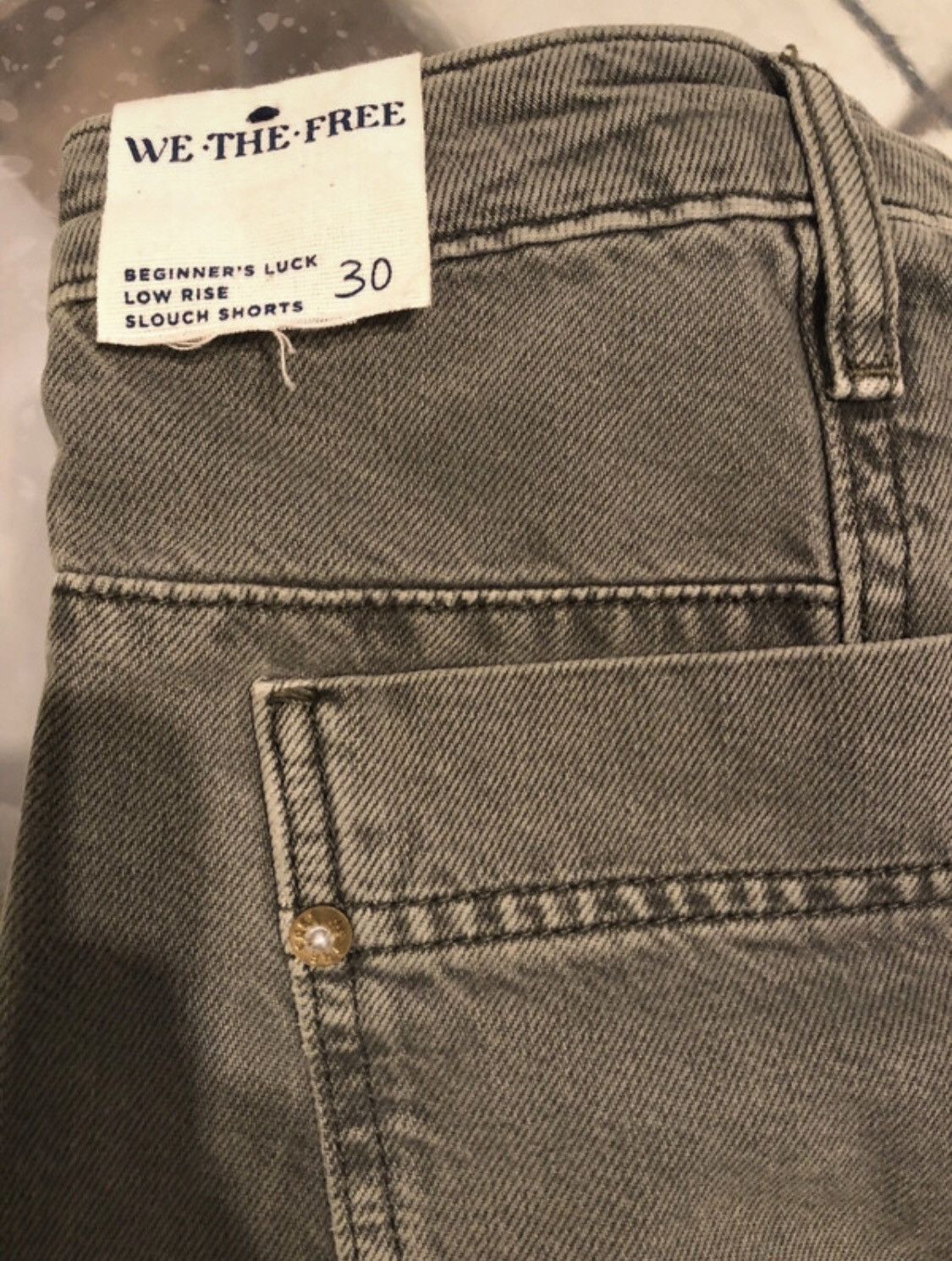 Other We The Free Denim Shorts Size 24" / US 00 / IT 34 - 4 Thumbnail