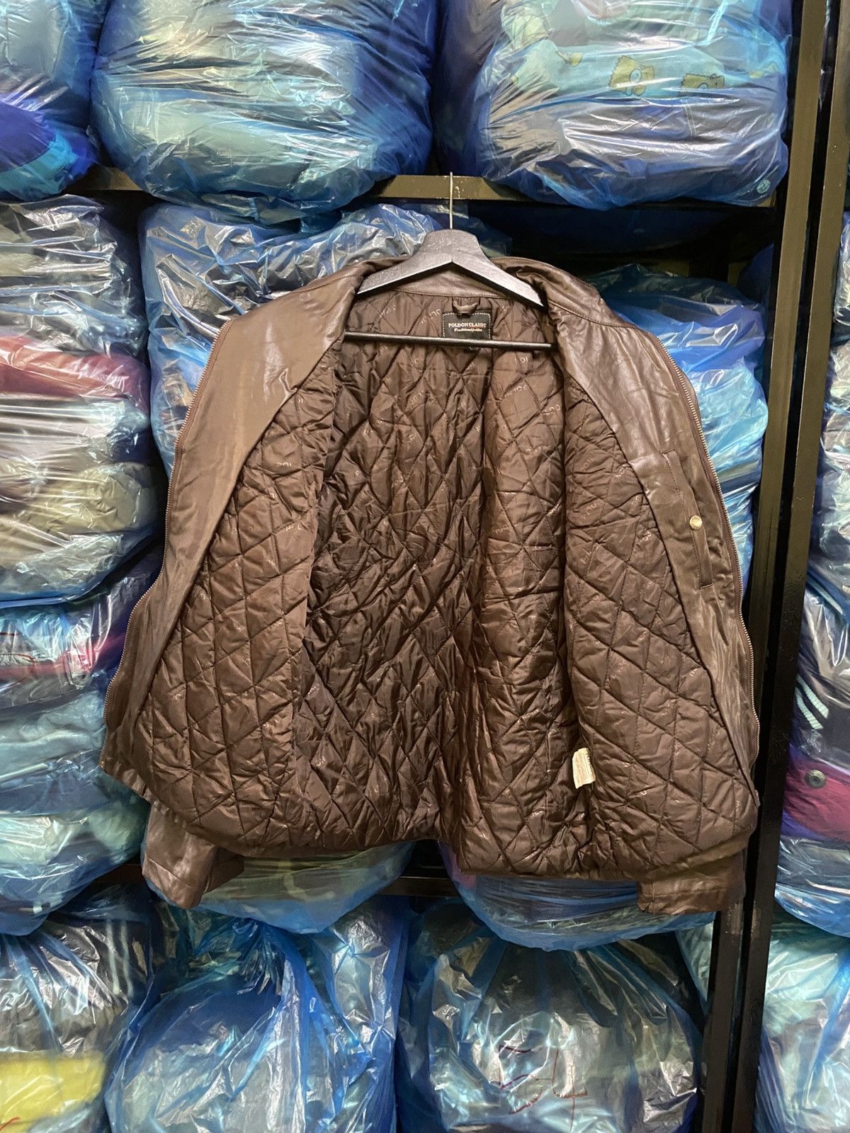 Leather Vintage Poldon Classic Brown Leather Jacket Retro Outerwear Size US M / EU 48-50 / 2 - 7 Thumbnail