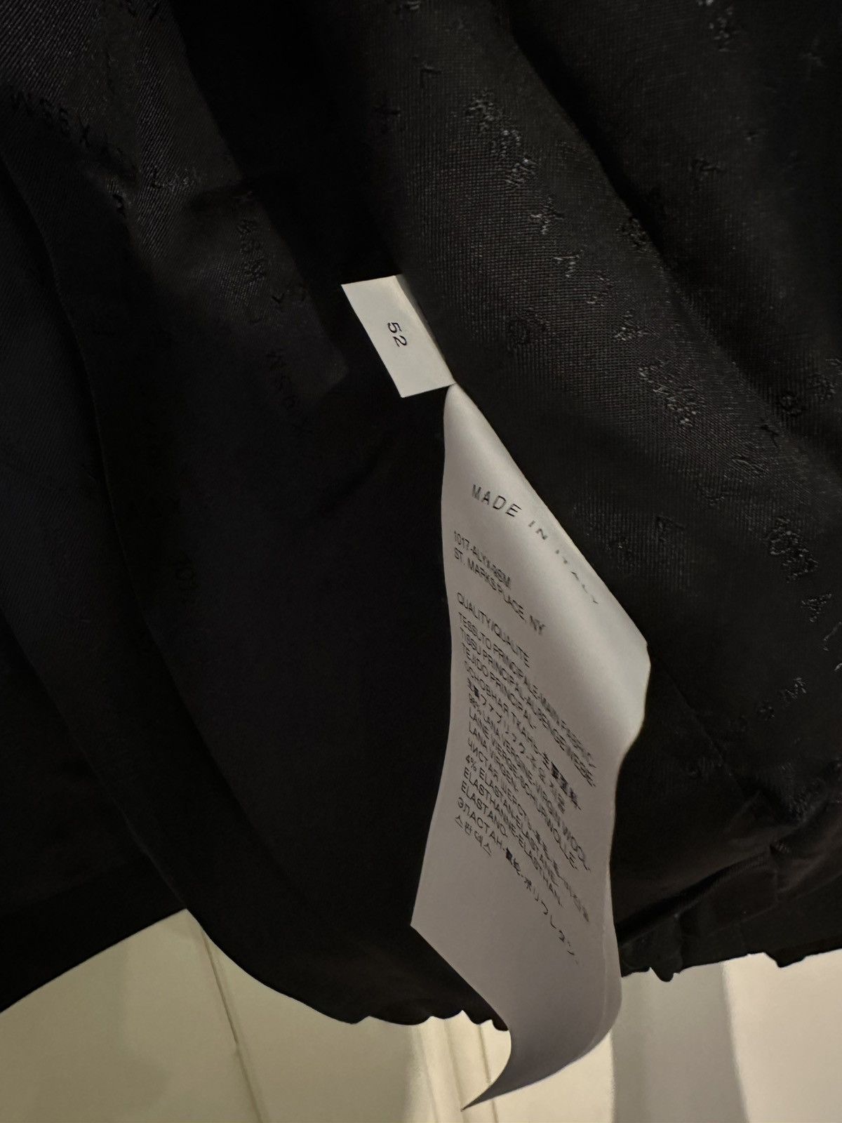 1017 ALYX 9SM × Alyx Wool Gabardine Coach Jacket, Size 52, Like New Size US L / EU 52-54 / 3 - 6 Thumbnail