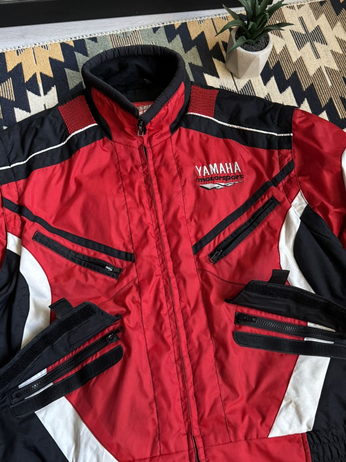 Yamaha Vintage Yamaha Motorsport Transformer 2in1 Racing Jacket Size US L / EU 52-54 / 3 - 11 Thumbnail