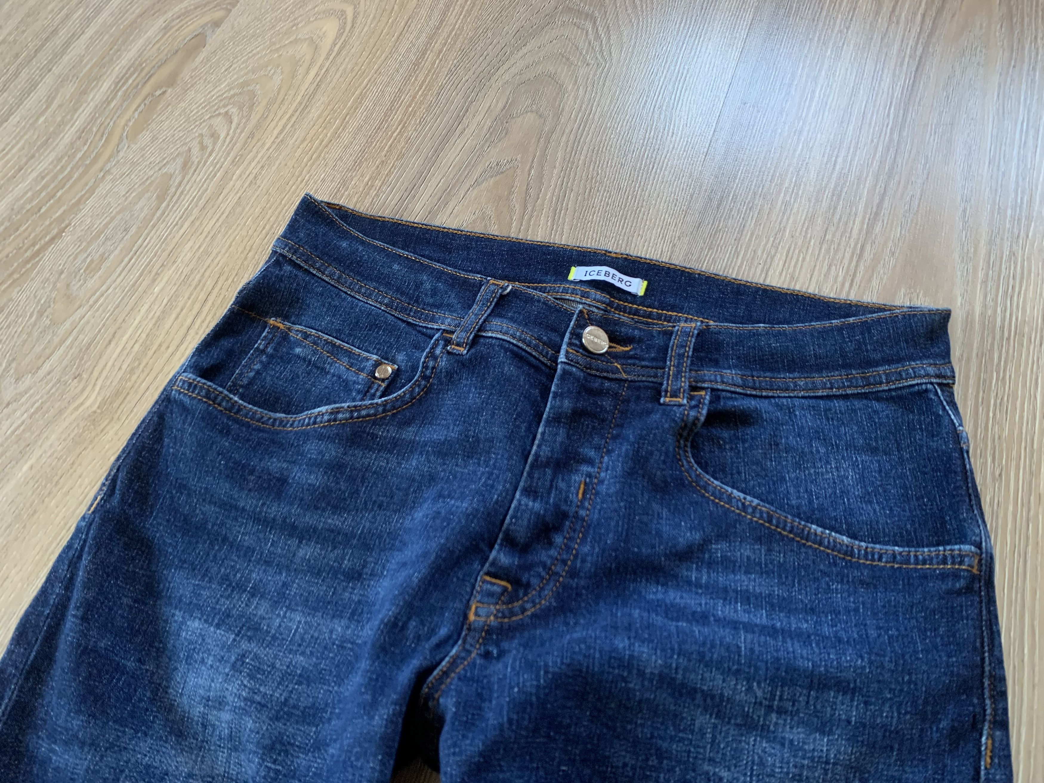 Iceberg Iceberg Blue Denim Jeans Size US 28 / EU 44 - 4 Thumbnail
