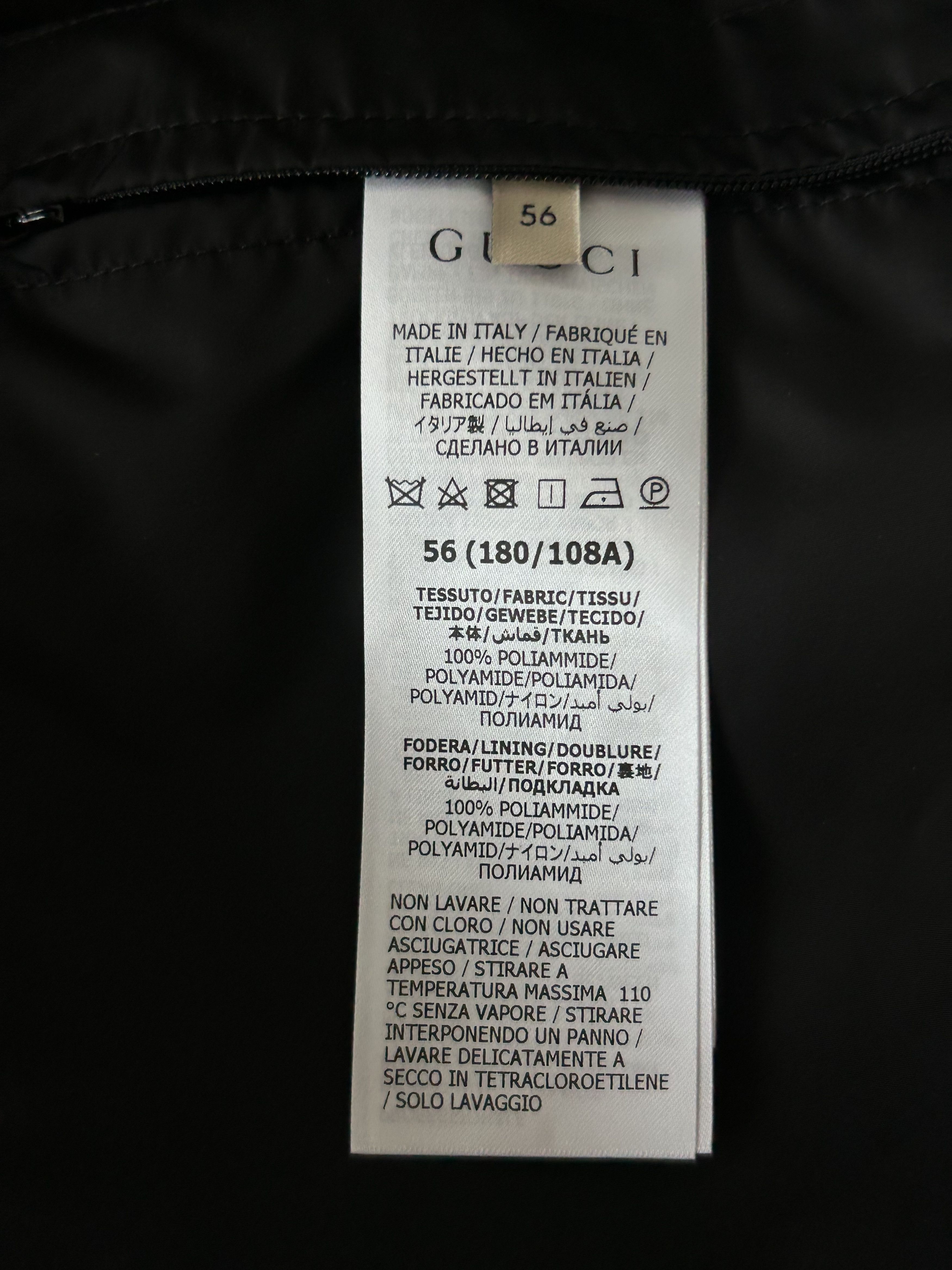 Gucci Gucci Black & Multicolor GG Kaleidoscope Jacket Size US XXL / EU 58 / 5 - 4 Thumbnail
