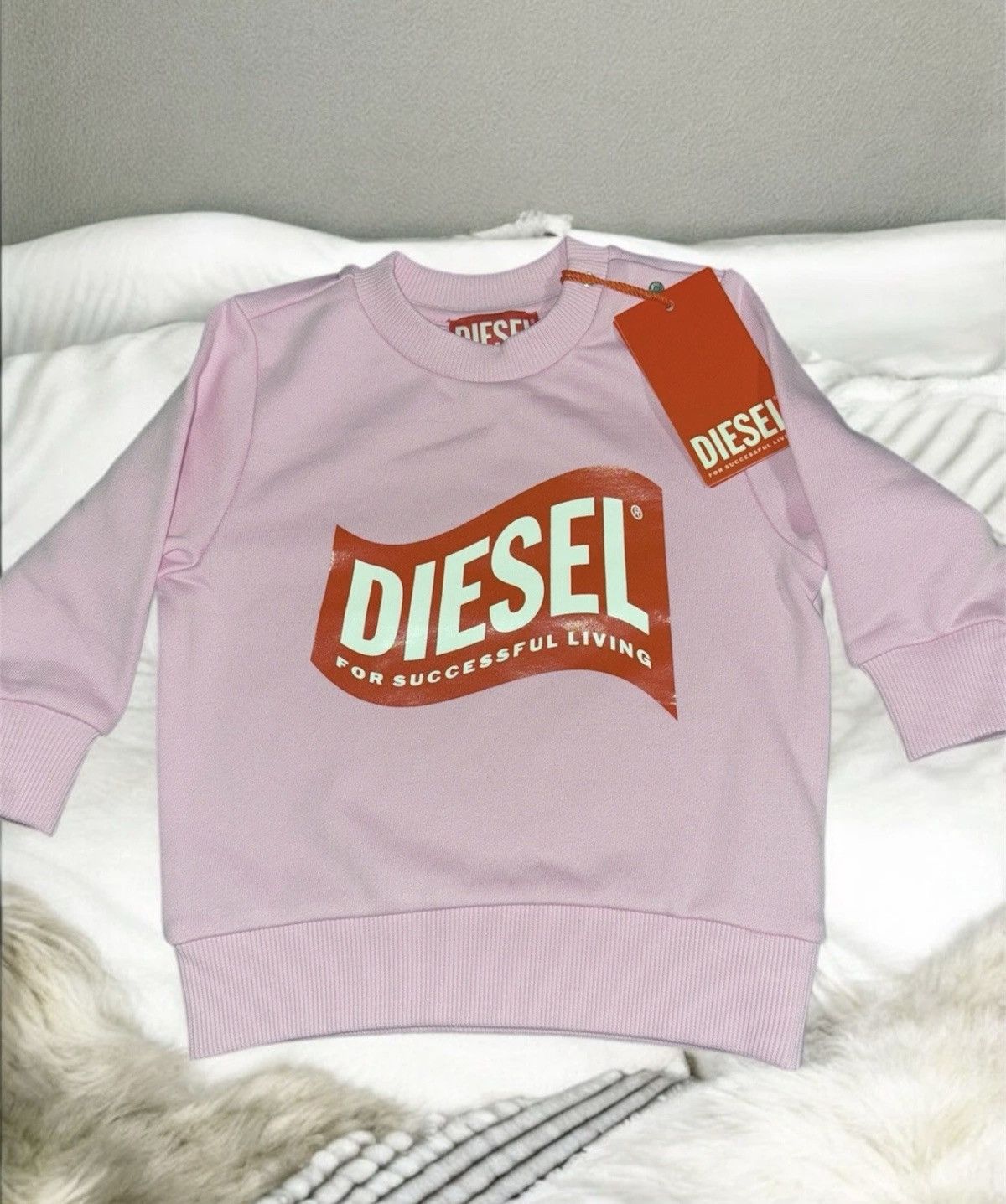 Diesel Diesel Kids Girls Sweatshirt 9-12M + Size ONE SIZE - 1 Thumbnail