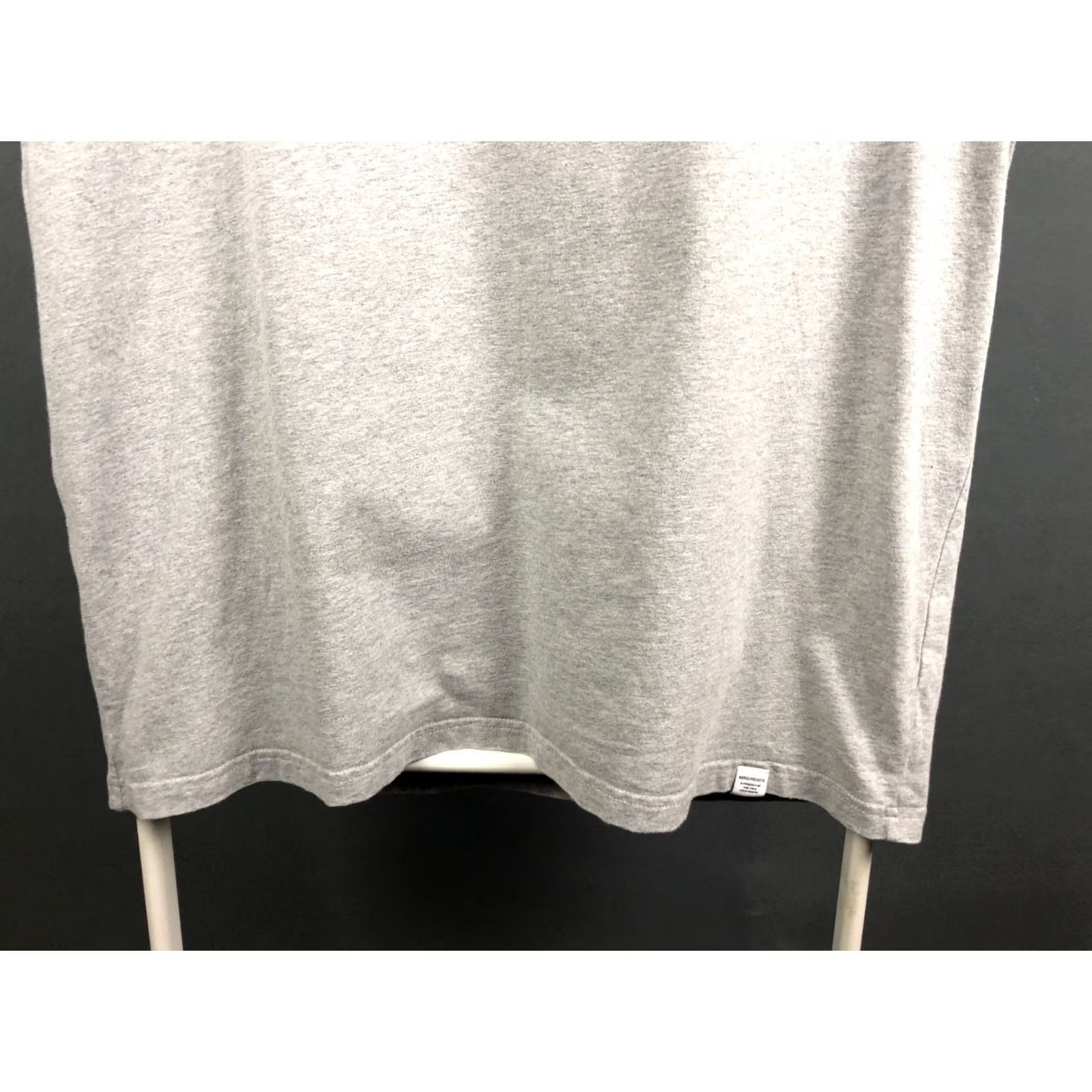 Norse Projects Norse Projects T-Shirt Mens XL Gray Cotton Crew Neck Short Sleeve Regular Fit Jersey" Size US XL / EU 56 / 4 - 7 Thumbnail