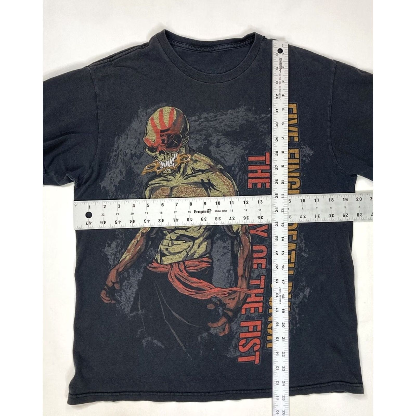 Bravado Five Finger Death Punch Way Of The Fist Graphic T-shirt Women Medium Black Music Shirt Size M / US 6-8 / IT 42-44 - 7 Thumbnail