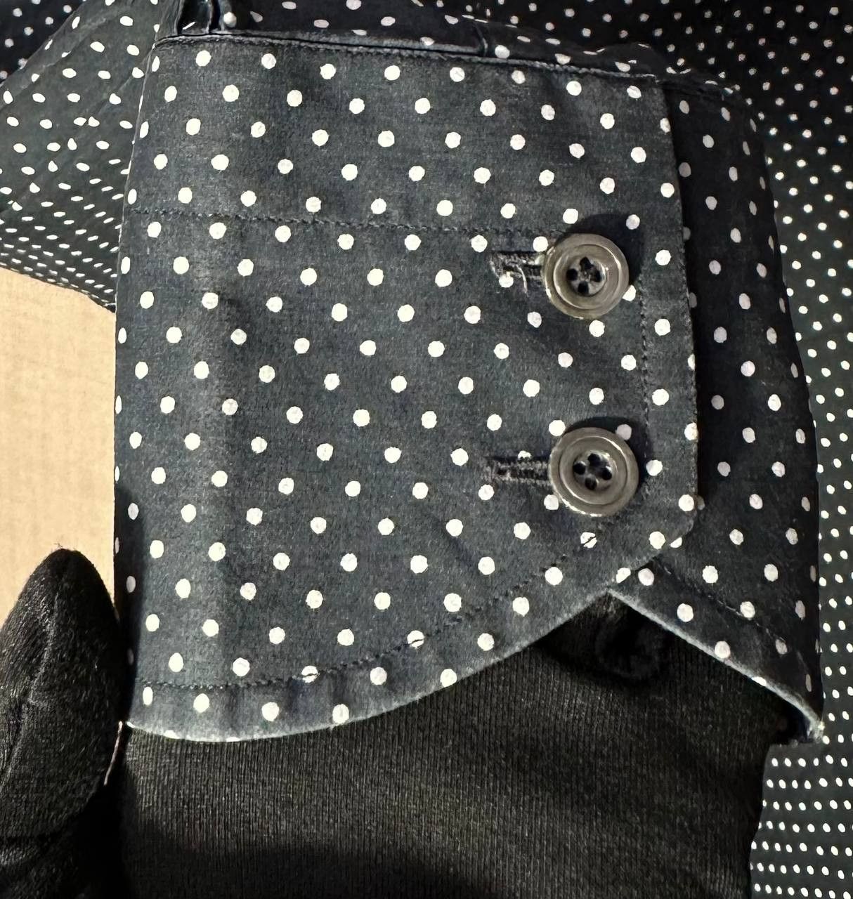 Tom Ford Tom Ford Dress Shirt Button Up Polka Dot Long Sleeve Italy Size US S / EU 44-46 / 1 - 3 Thumbnail