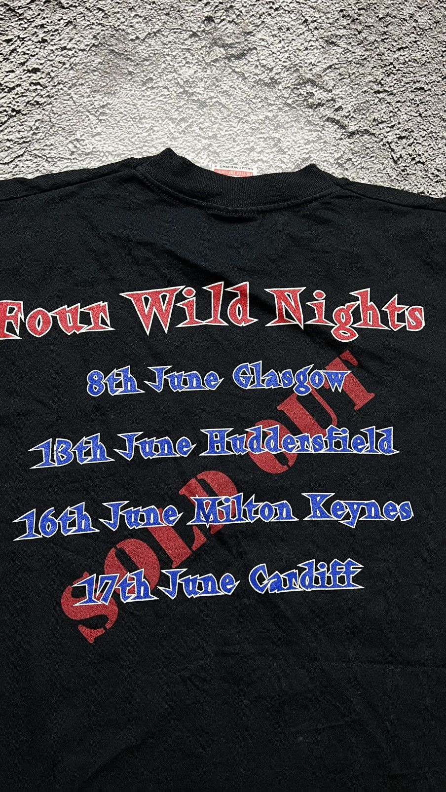 Vintage 2001 Bon Jovi four wild nights tour screen stars t shirt Size US L / EU 52-54 / 3 - 6 Thumbnail
