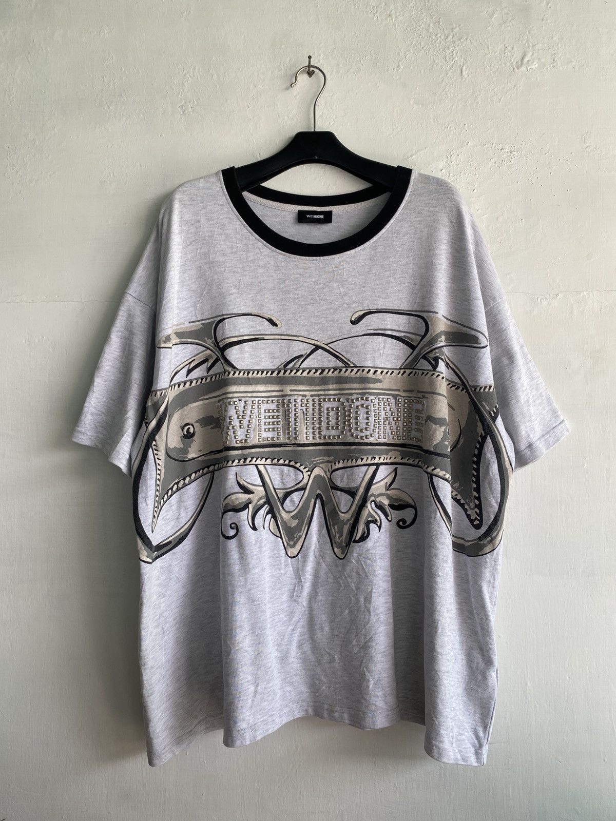 WE11DONE WE11DONE Oversized tee Size US L / EU 52-54 / 3 - 1 Thumbnail