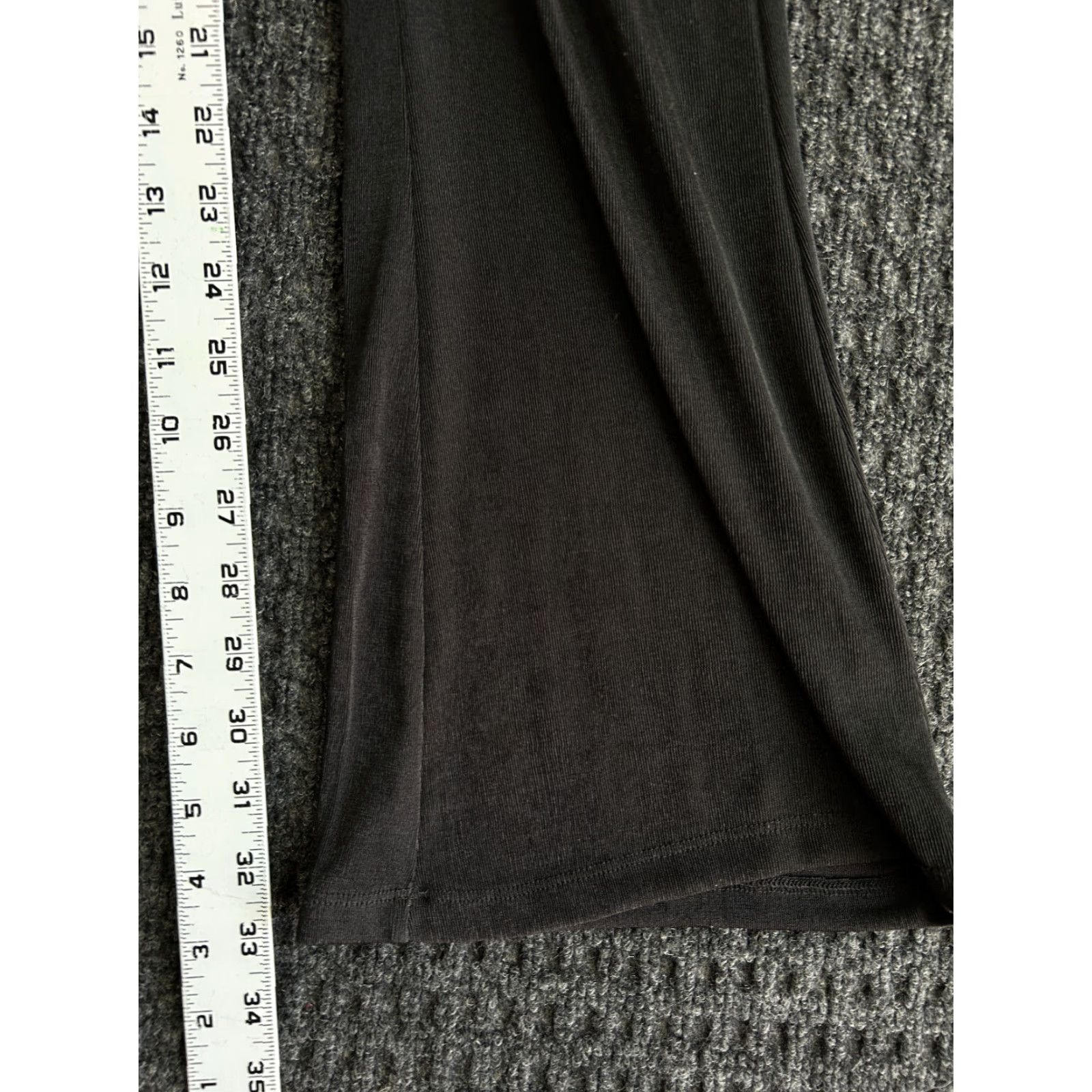 Urban Outfitters Urban Outfitters High Waisted Flare Boot Cut Leggings Pants L Black NEW Womens Regular Pant Size 36" / US 14 / IT 50 - 7 Thumbnail
