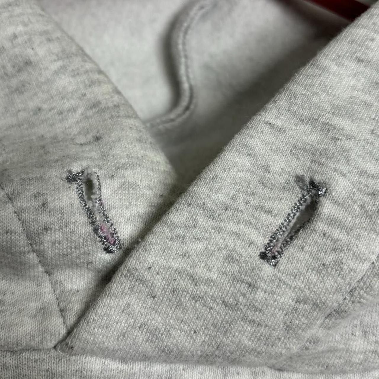 Handmade × Vintage Vintage 90s Grey Boat Pocket Boxy Hoodie Size US L / EU 52-54 / 3 - 7 Thumbnail