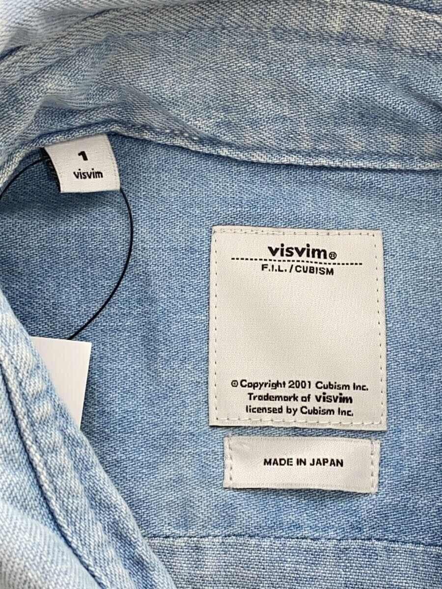 Visvim Denim Long Sleeve Shirt Size US S / EU 44-46 / 1 - 3 Thumbnail