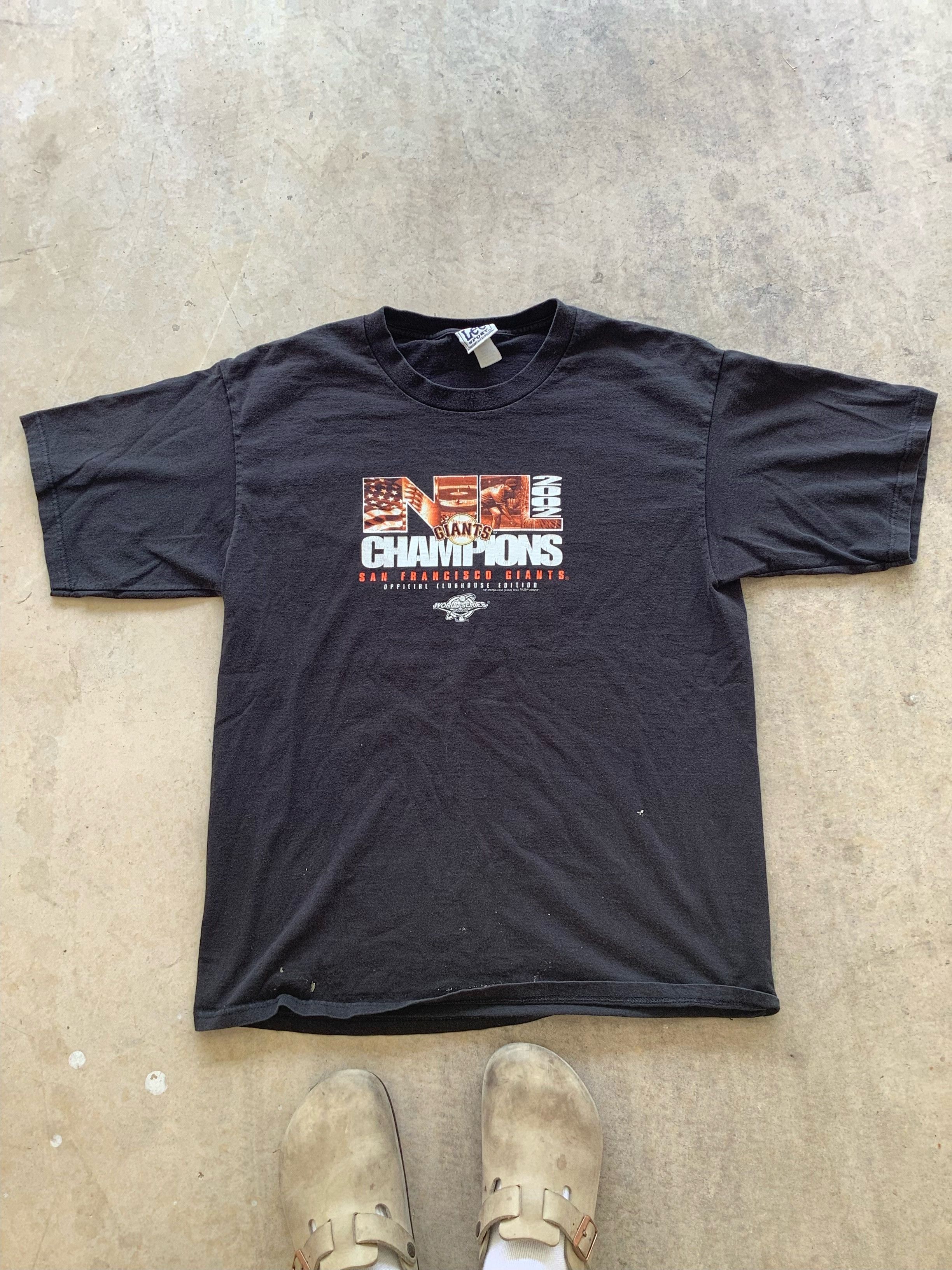 Lee 2002 National League Champions San Francisco Giants Tee Size US L / EU 52-54 / 3 - 1 Thumbnail