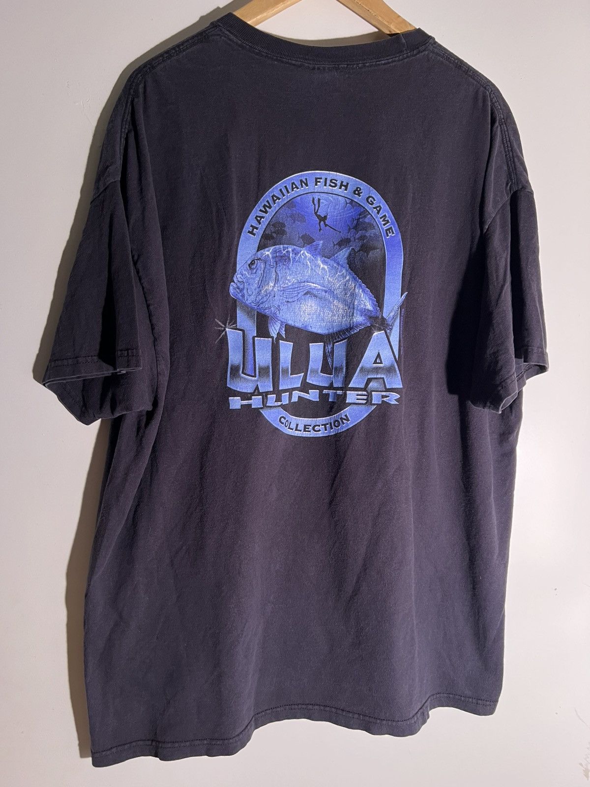 Vintage Y2K 2000’s VTG Vintage Ulua Hunter Hawaiian Fishing T Shirt ...