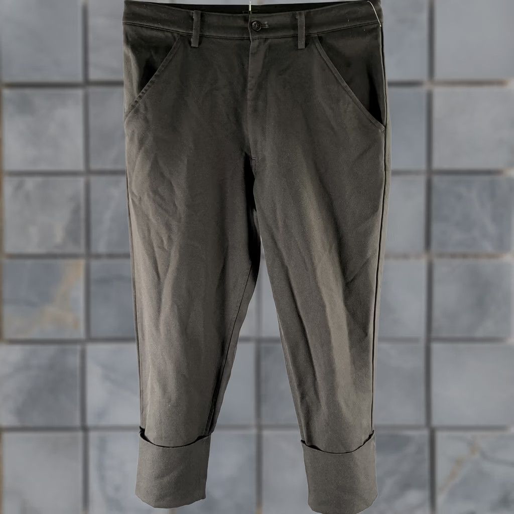 Comme des Garcons Girl COMME des GARCONS Cuffed Pants Size 31 Grey Cotton Polyester Mens Size US 31 - 1 Thumbnail