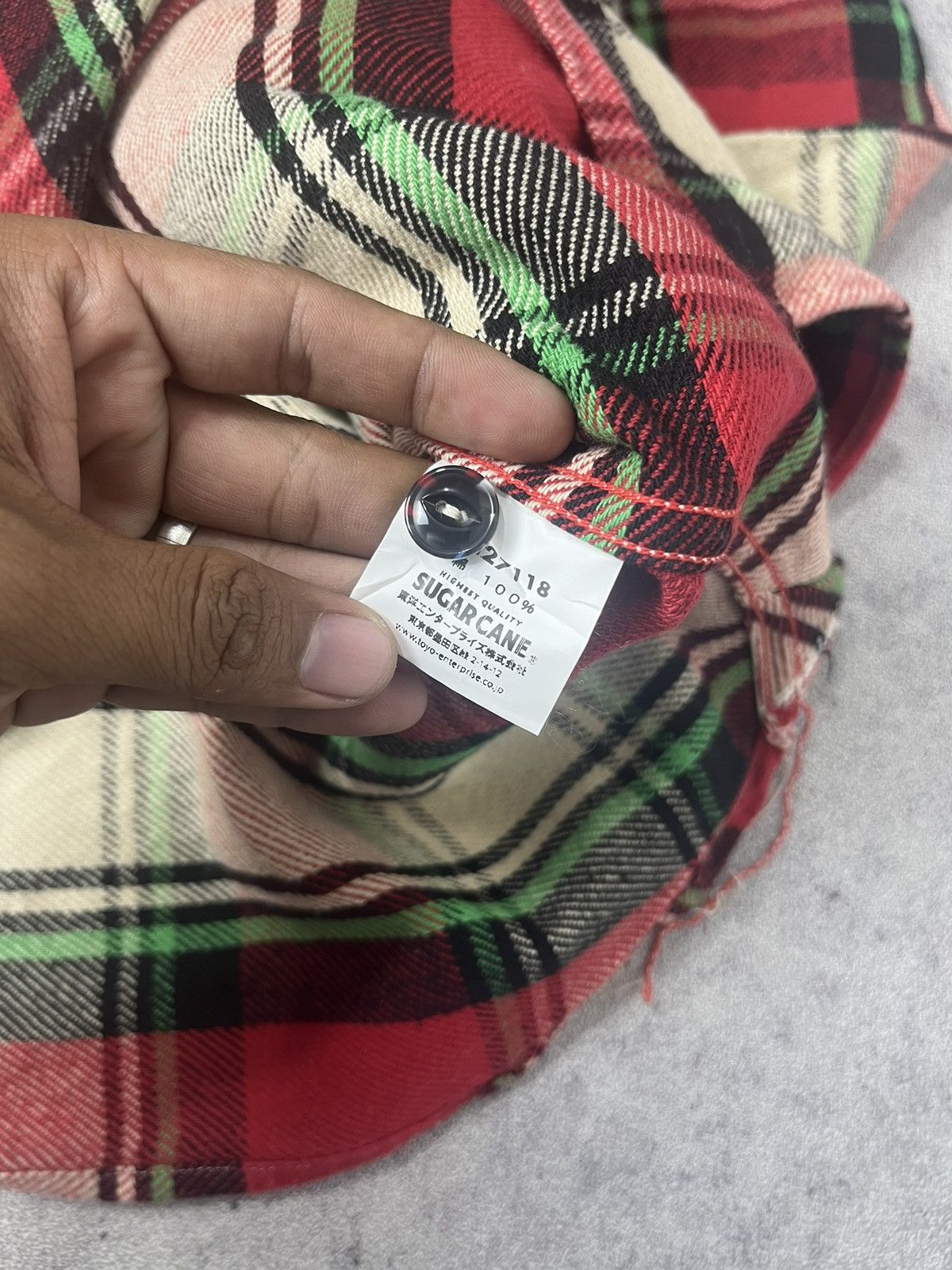 Japanese Brand × Sugar Cane Sugarcane warmth sanforized colorfast heavy flannel shir Size US M / EU 48-50 / 2 - 9 Thumbnail