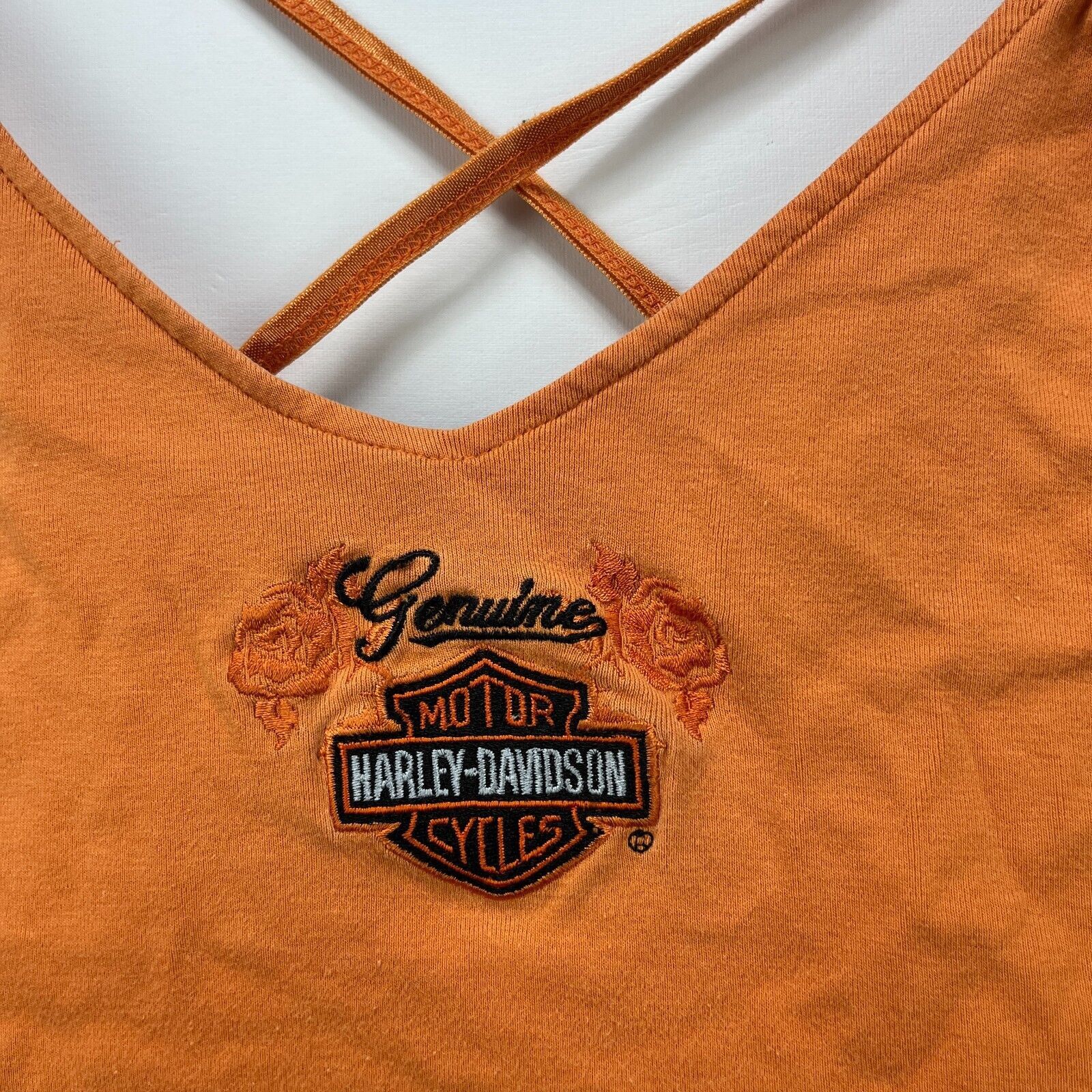 Vintage Vintage Y2K Harley Davidson Tank Top Shirt Womens XL Size XL / US 12-14 / IT 48-50 - 2 Thumbnail