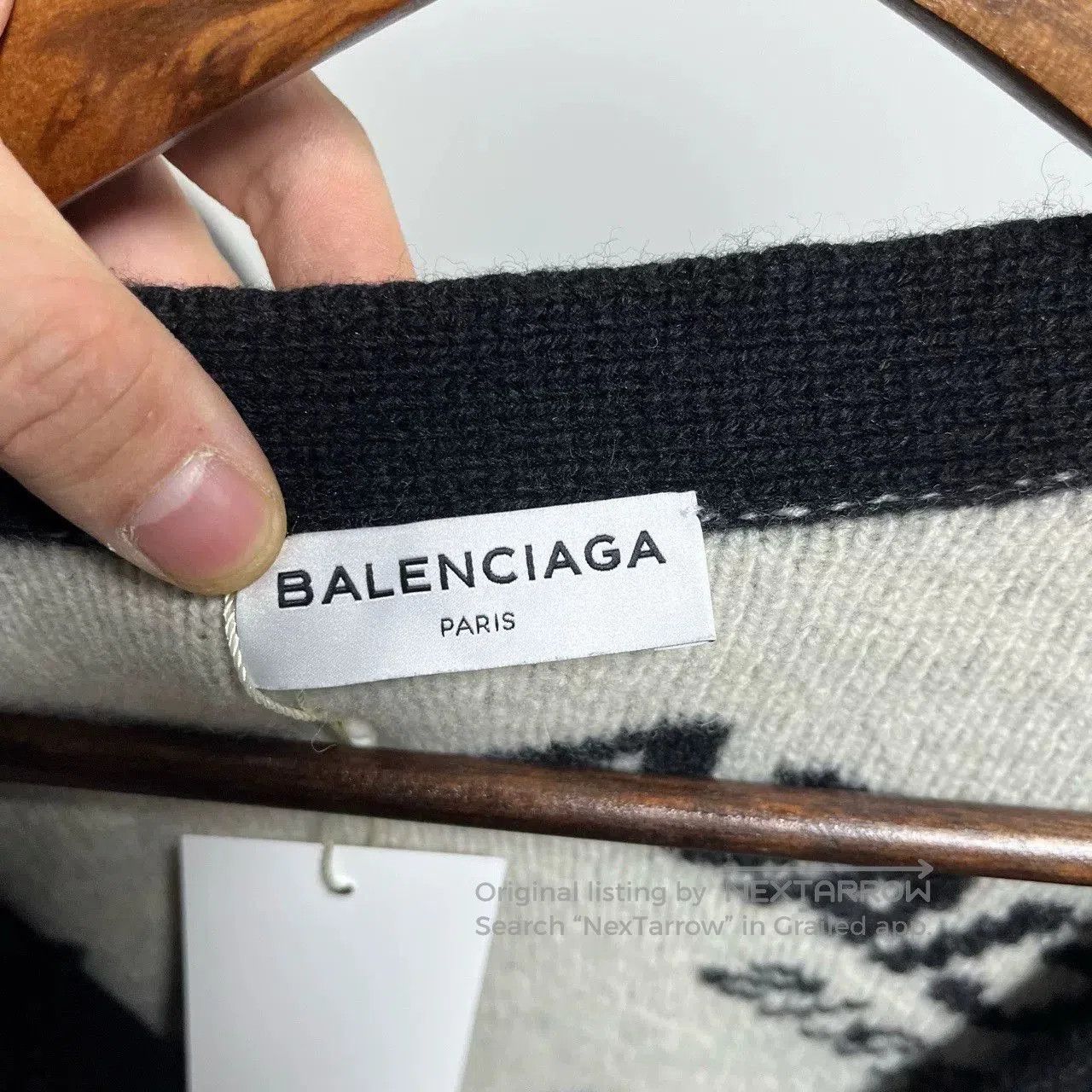 Balenciaga Balenciaga Logo Printed Cardigan. Size US XS / EU 42 / 0 - 3 Thumbnail