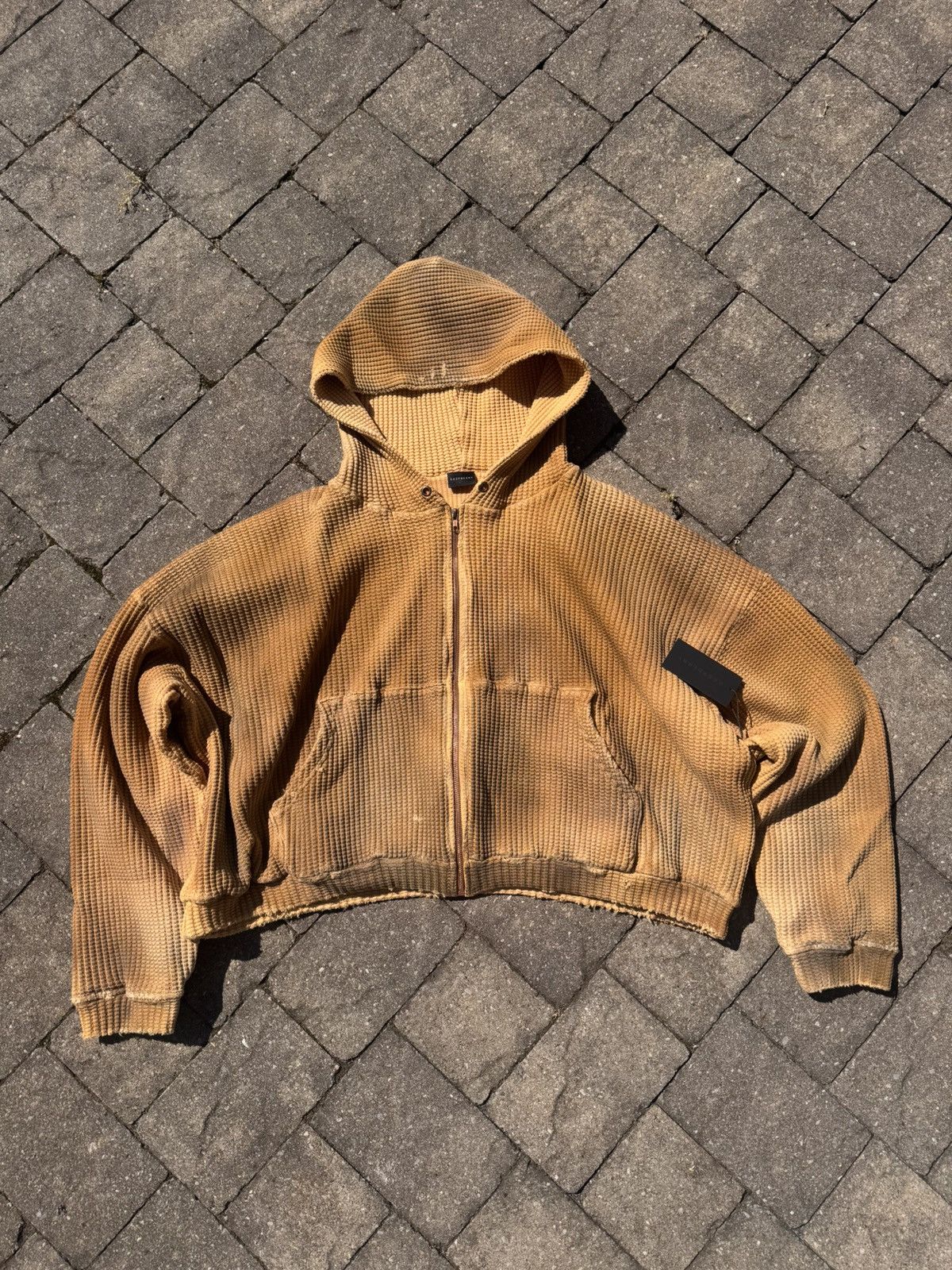 GV Gallery Waffle Thermal Zip Up