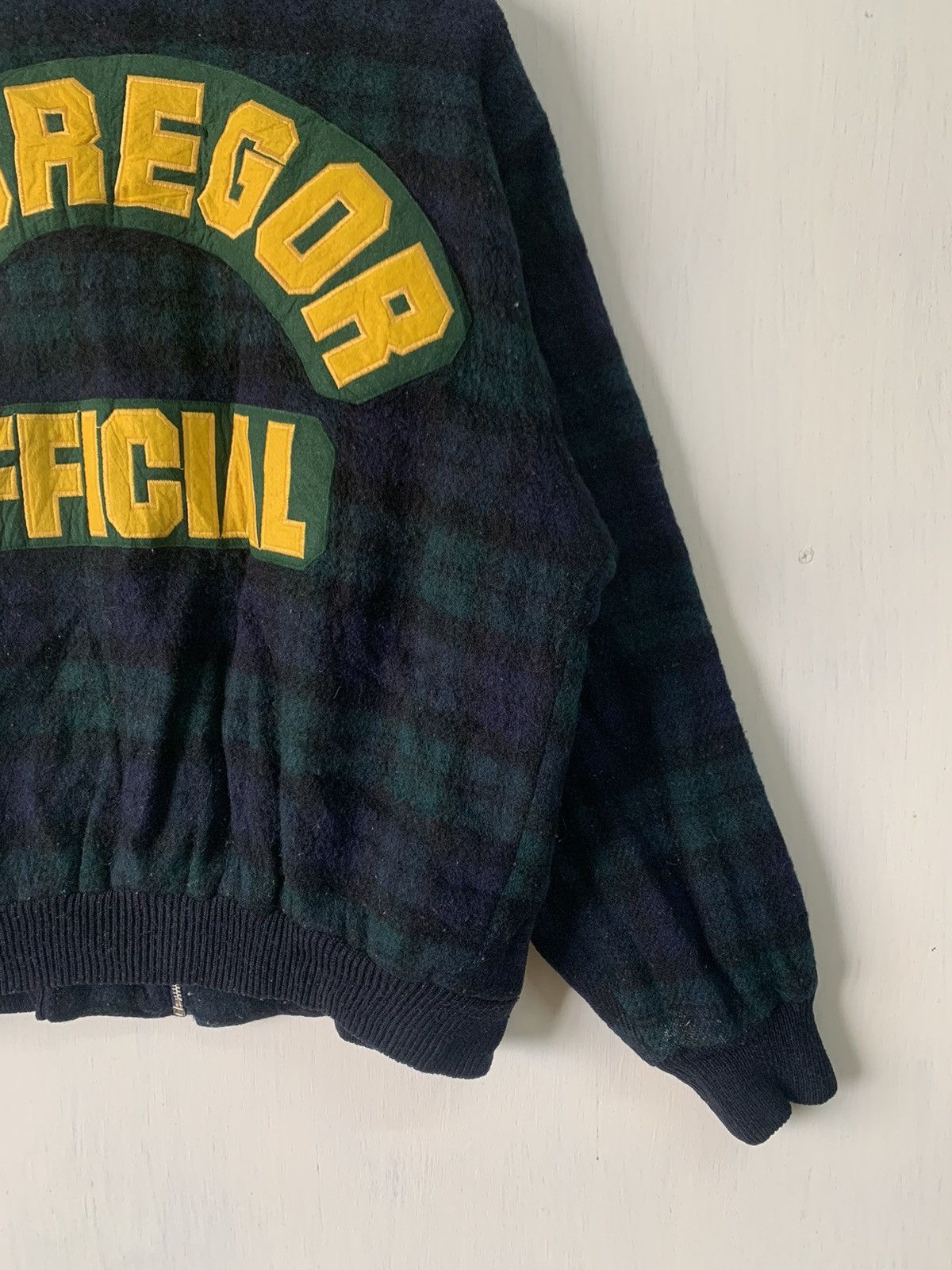 McGregor Big Logo McGregor Official Wool Blend Checkered Jacket Size US M / EU 48-50 / 2 - 8 Thumbnail