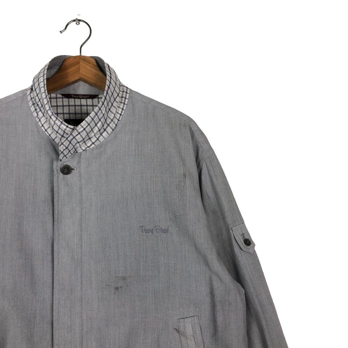 Japanese Brand 🔥Vintage Bomber Jacket Troy Bross Japan Issey Miyake Size US L / EU 52-54 / 3 - 6 Thumbnail