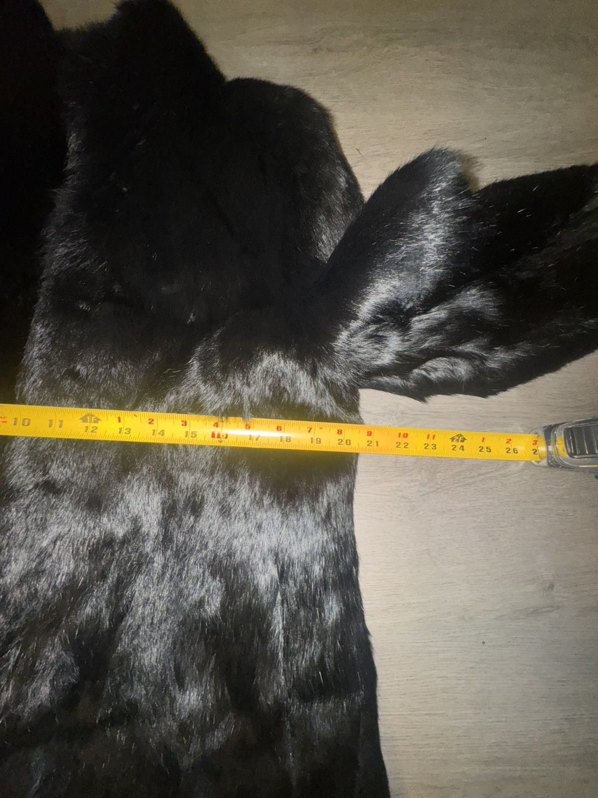 Other Genuine vintage Rabbit Fur women’s black coat size Medium Size M / US 6-8 / IT 42-44 - 7 Thumbnail