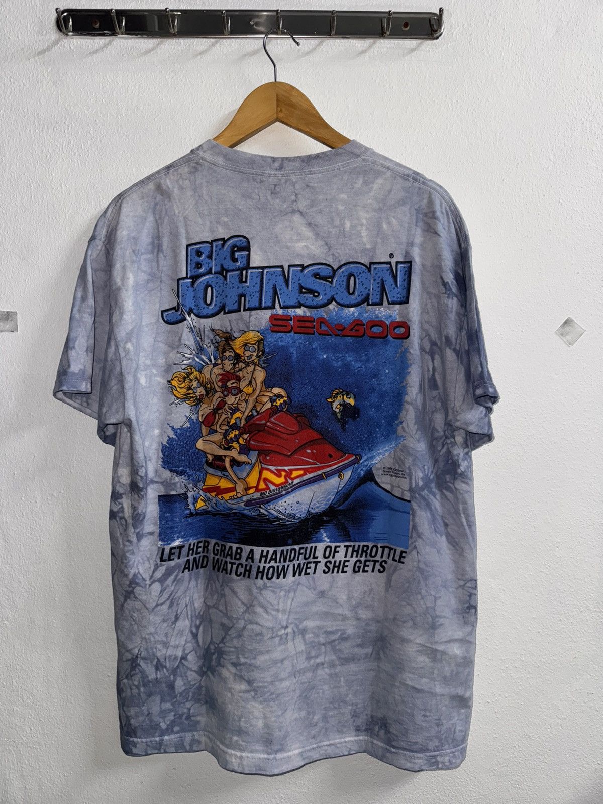 Big John Big Johnson 1999 tiedye parody tee Size US L / EU 52-54 / 3 - 3 Thumbnail