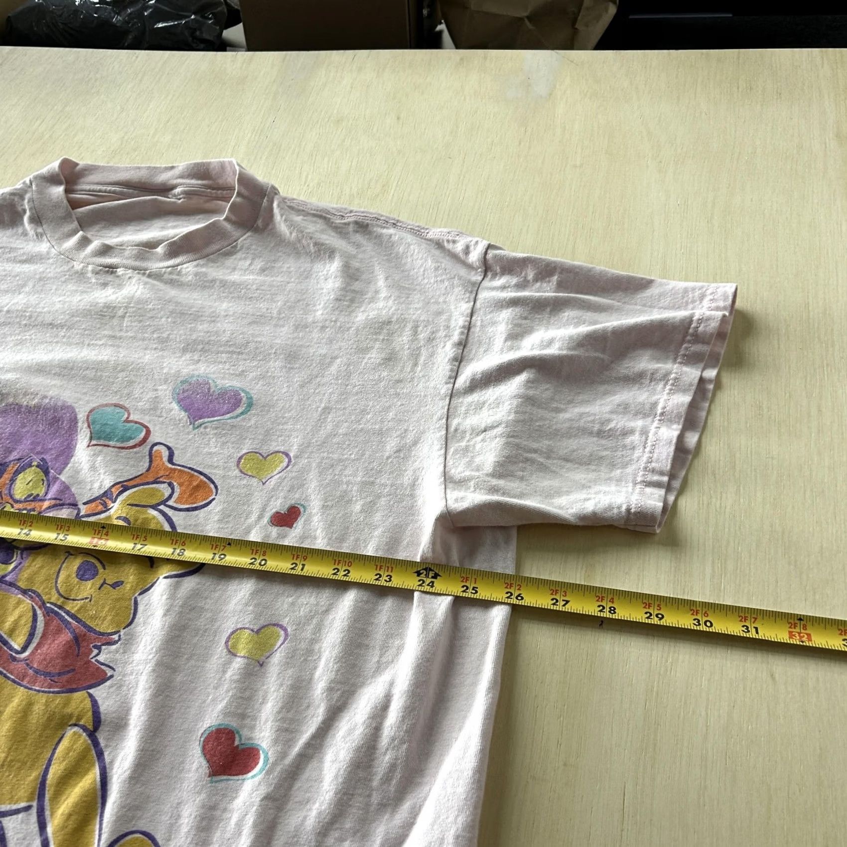 Disney VINTAGE Disney Winnie The Pooh Tigger Womens One Size Pink Heart Sleep Shirt Size ONE SIZE - 5 Thumbnail