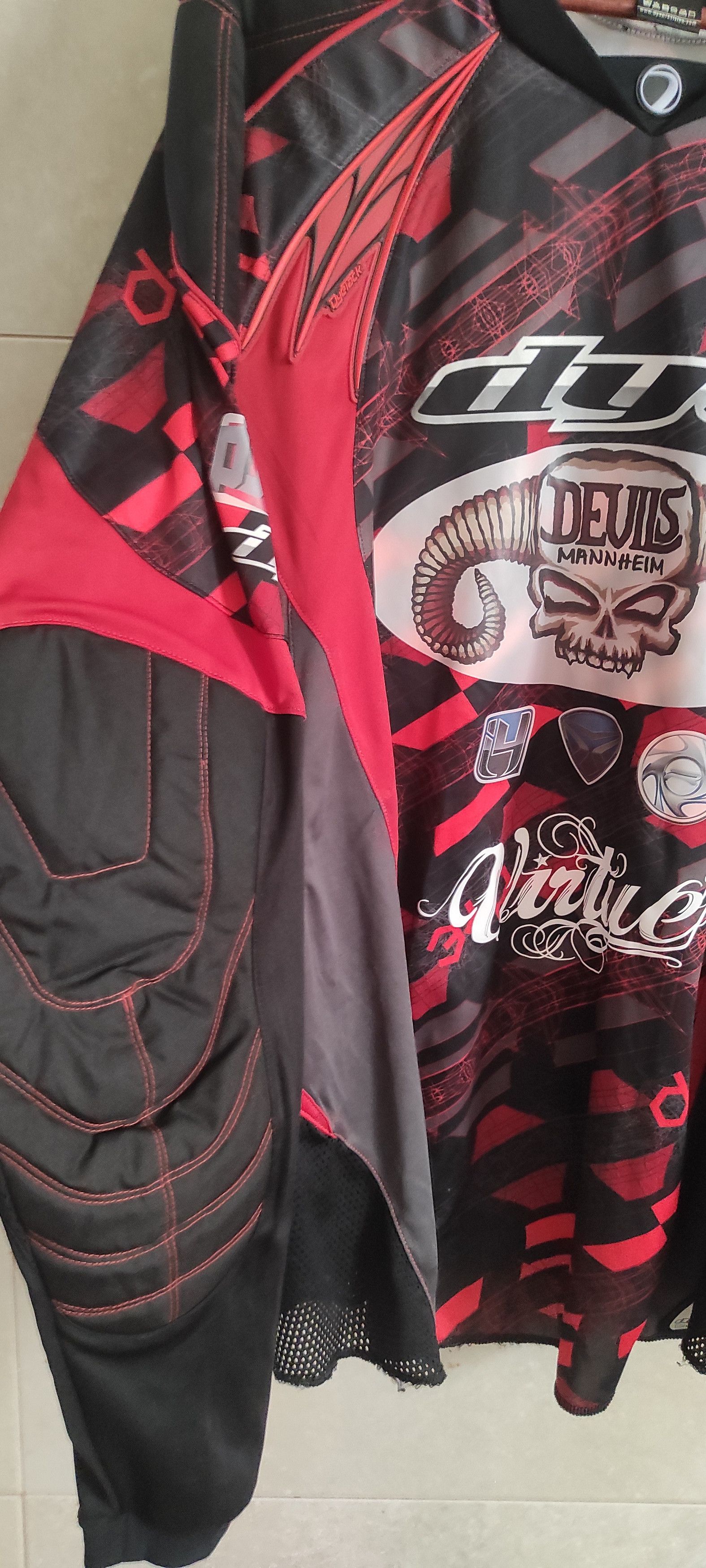 Other Dye Devils Mannheim Paintball Padded EPBF Millennium Jersey Size US XL / EU 56 / 4 - 9 Thumbnail