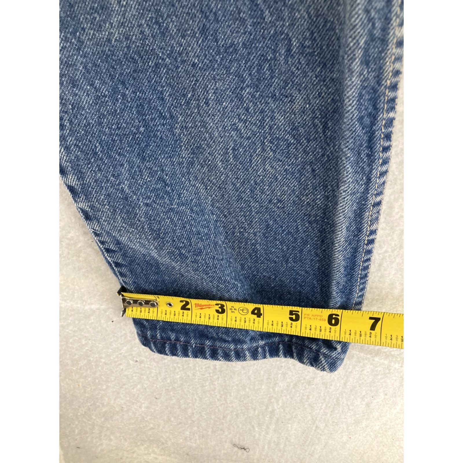 Wrangler Wrangler Jeans Womens 10 Western Cowgirl 24X30 High Waist Mom Denim Blue 5-Pocket Straight Classic Vintage Theme Western Size 32" / US 10 / IT 46 - 7 Thumbnail