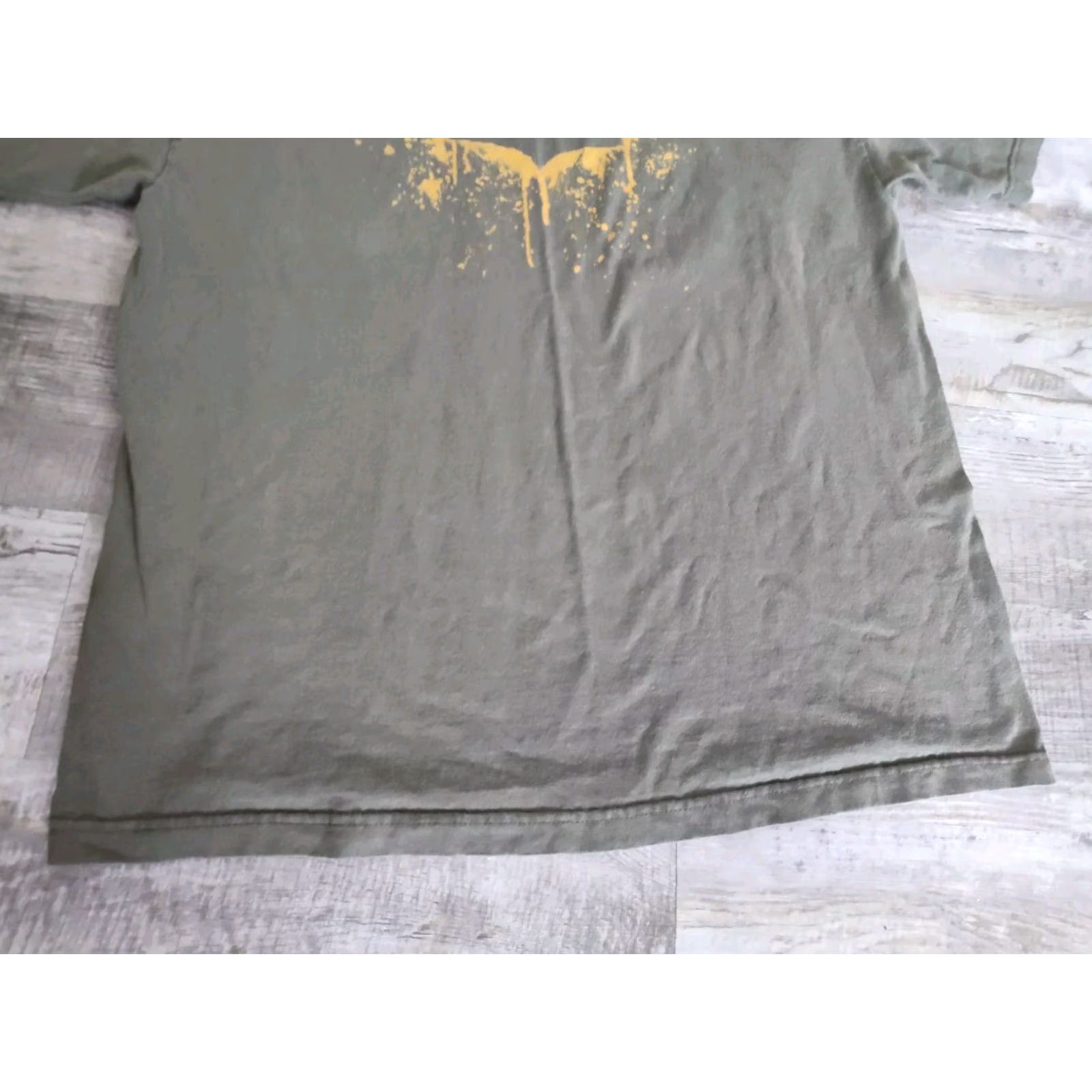 DC Comics VINTAGE Batman The Dark Knight Movie Promo Graphic T-Shirt Men Large Green DC Comics Rare Size US L / EU 52-54 / 3 - 3 Thumbnail