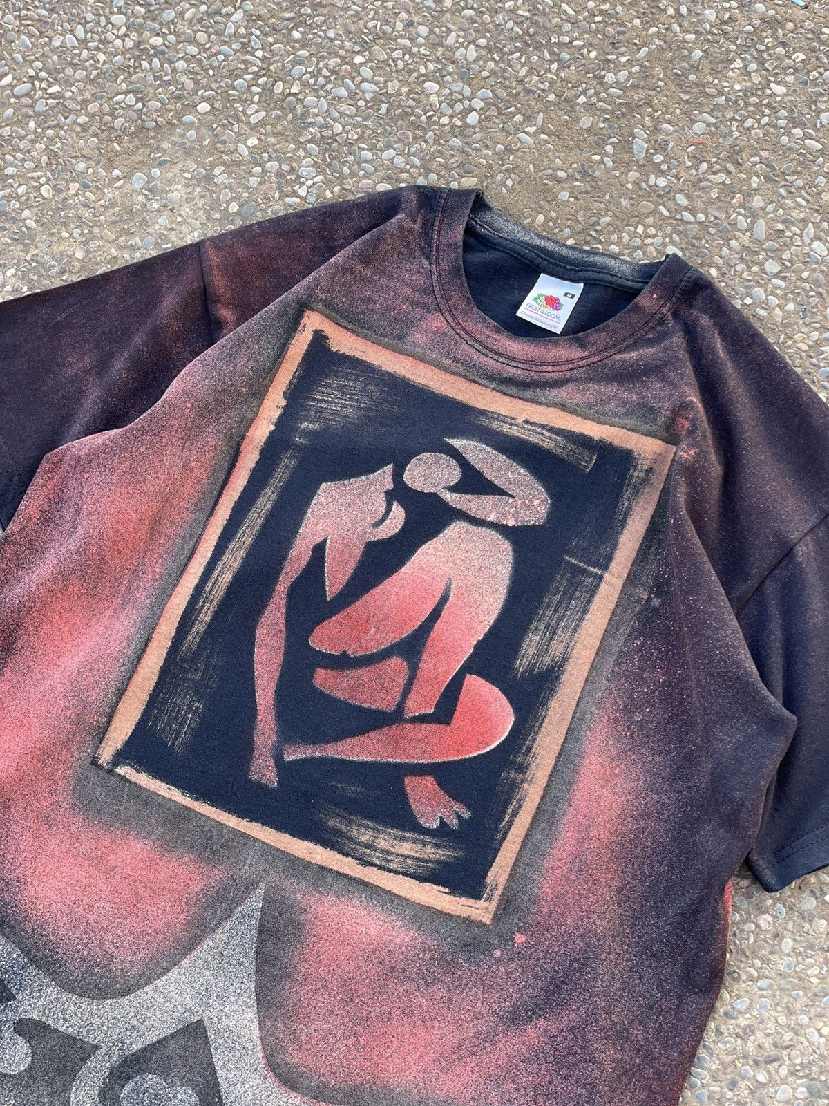Other Vintage Henri Matisse Blue Nude Bleach Art Tee Size US M / EU 48-50 / 2 - 1 Thumbnail