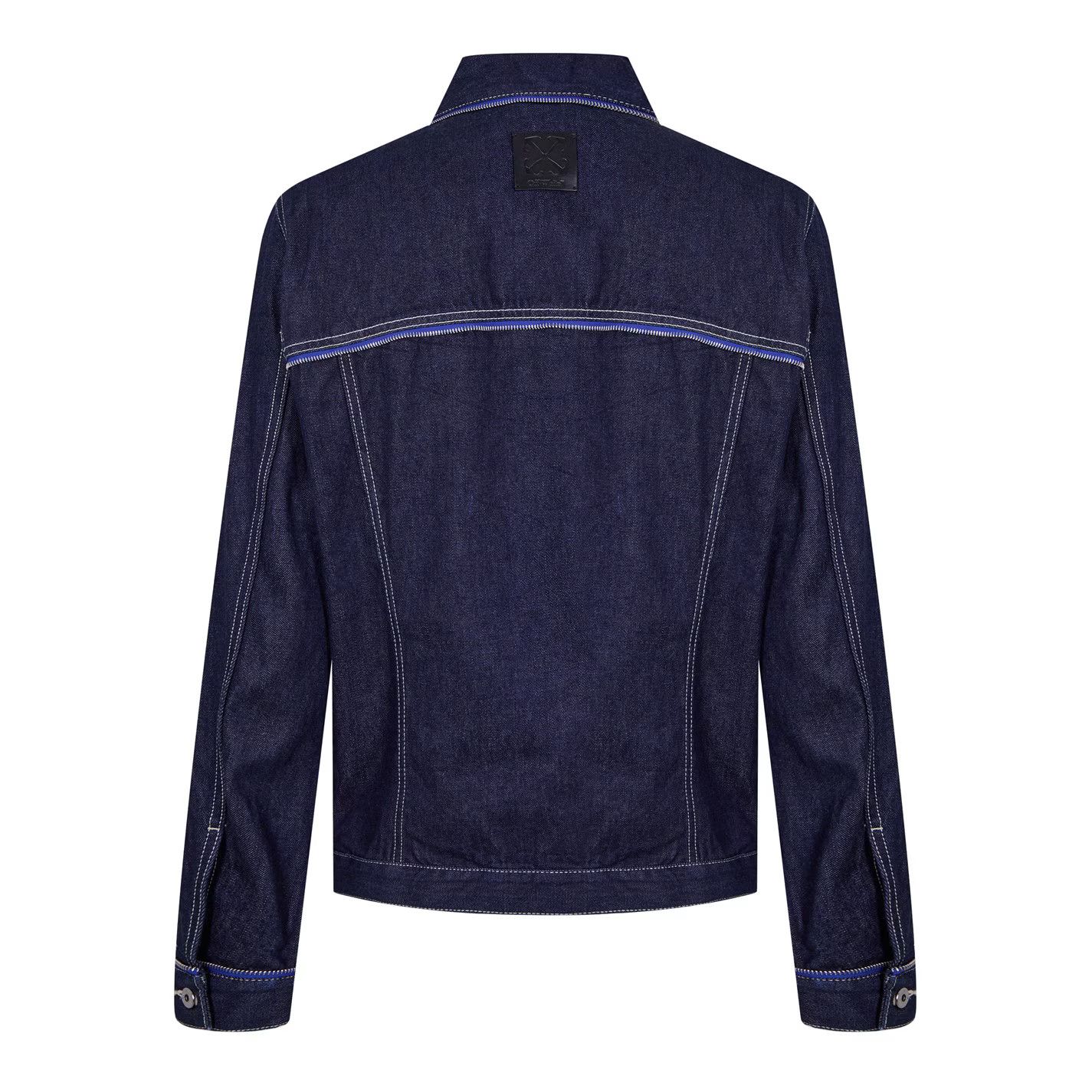 Off-White o1g2r1mq0326 Denim Jacket in Blue Size US XL / EU 56 / 4 - 2 Thumbnail