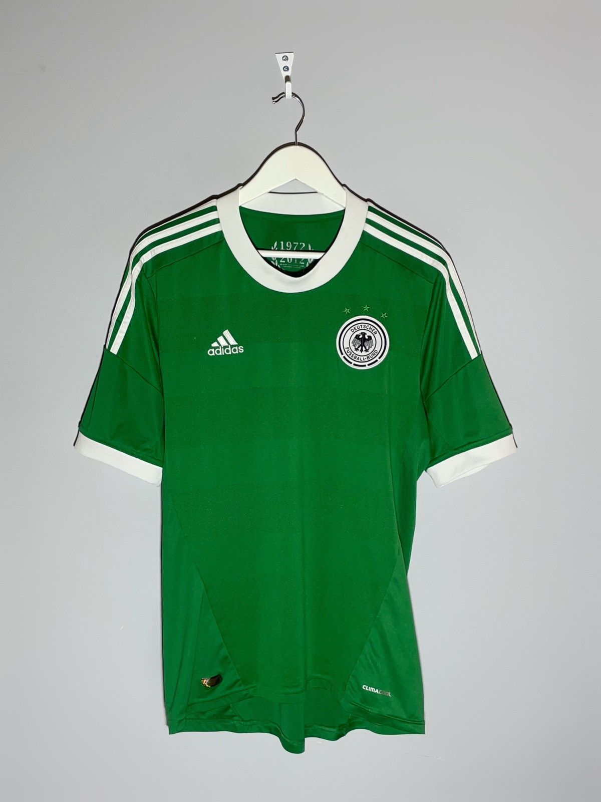 Adidas National Team Germany Adidas 2012 Away Football Shirt Size US L / EU 52-54 / 3 - 1 Thumbnail