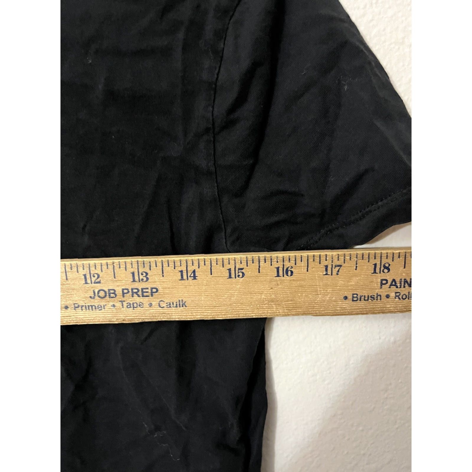 Ralph Lauren VINTAGE Lauren Ralph Lauren Shirt Womens M Black Logo Embroidered Short Sleeve Casual Jersey 90s Womens Size M / US 6-8 / IT 42-44 - 4 Thumbnail