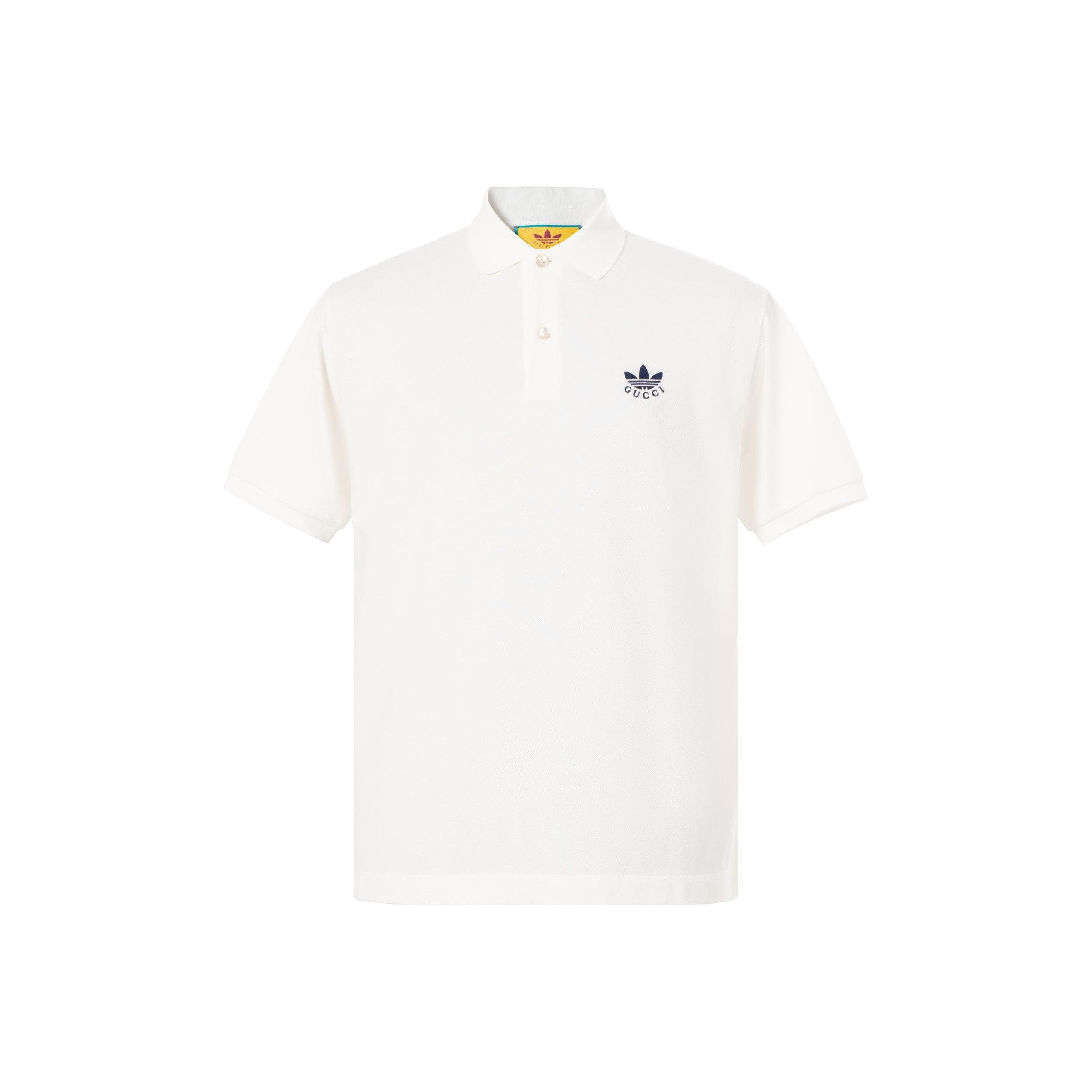 Gucci Gucci x Adidas Embroidered Logo Polo Shirt XS Size US XS / EU 42 / 0 - 1 Thumbnail