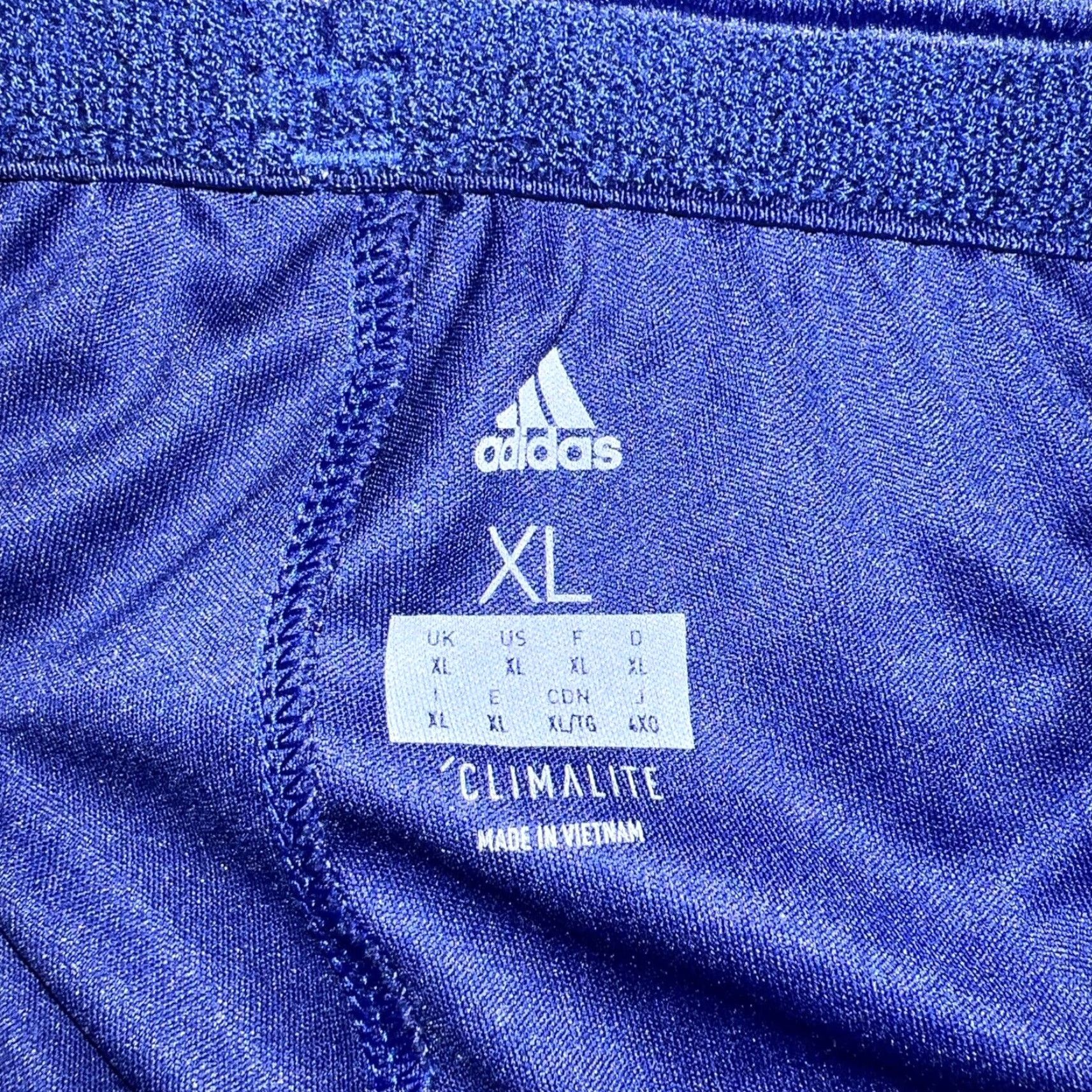 Adidas Adidas Climalite Athletic Shorts Mens XL Blue Size US 36 / EU 52 - 5 Thumbnail