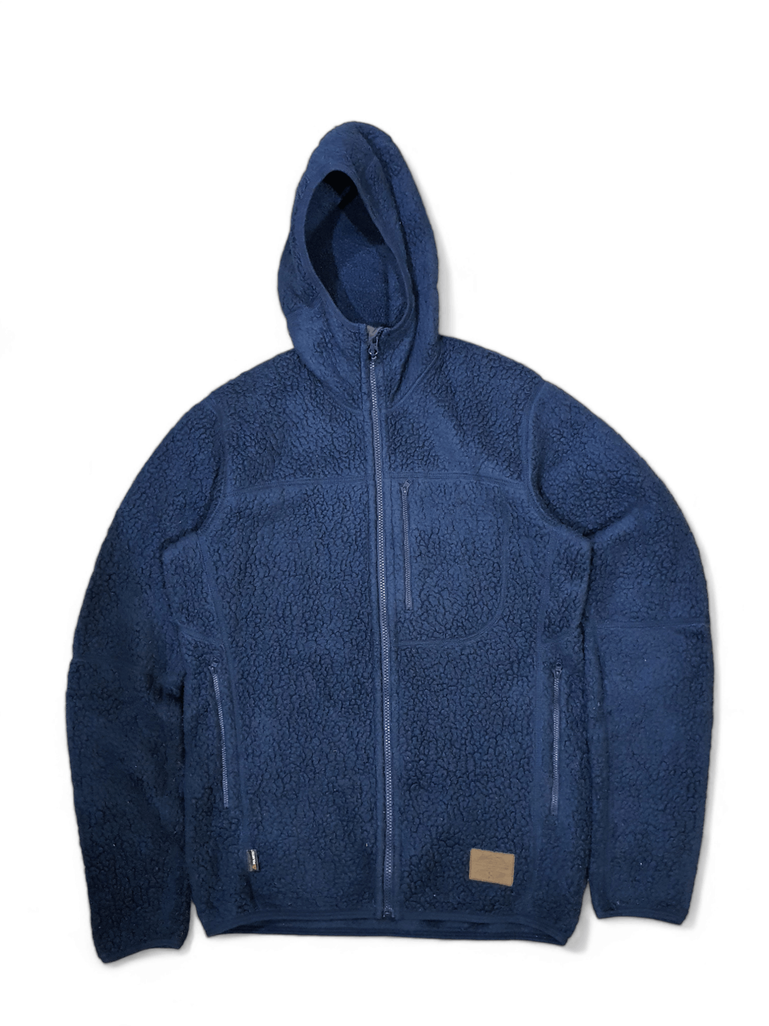 Outdoor Life HAGLOFS PILE HOOD MEN FLEECE BLUE Grailed