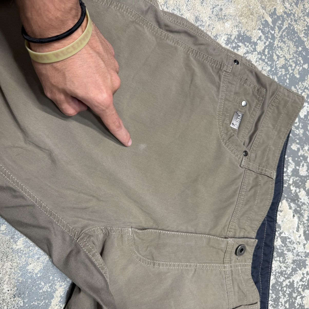 Kuhl Kuhl Vintage Radikl Cargo Utility Hiking Outdoor Pants Size US 38 / EU 54 - 19 Thumbnail