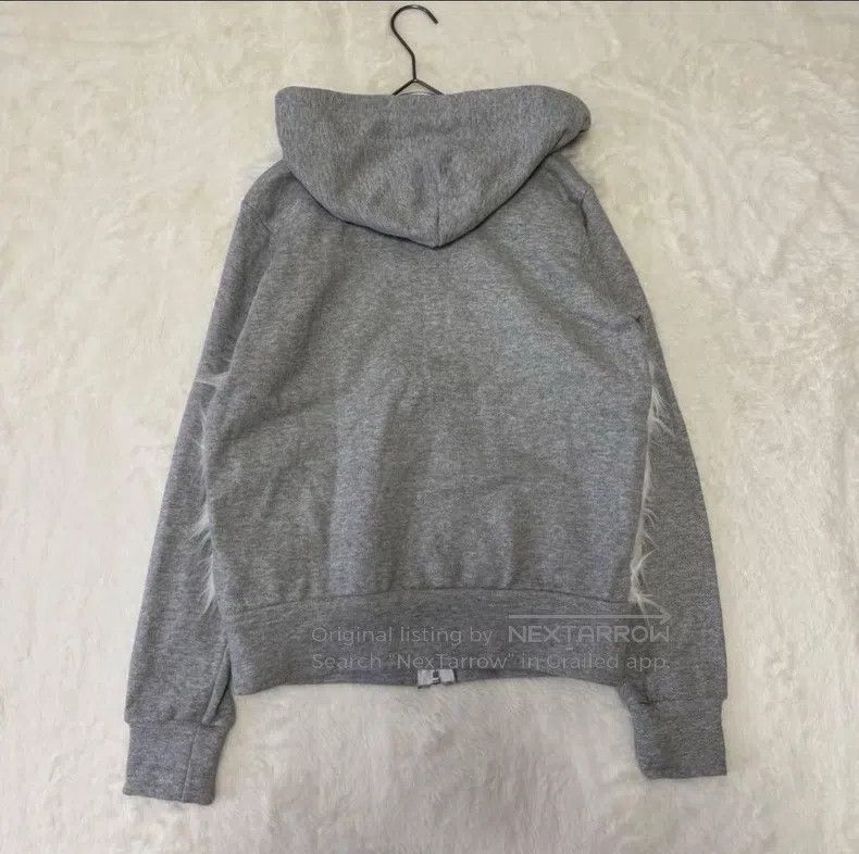 Comme des Garcons Comme des Garcons Faux Fur Hooded Sweatshirt Size L / US 10 / IT 46 - 2 Thumbnail