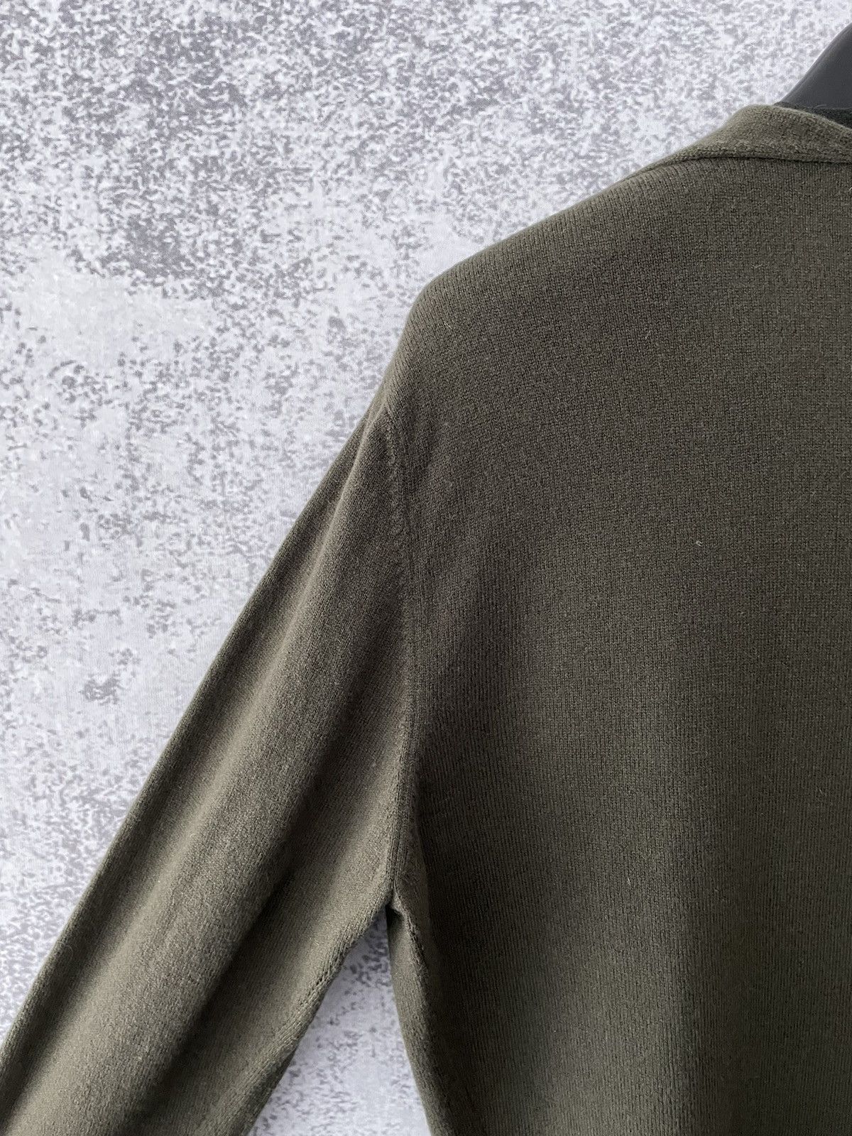 Label Under Construction LUC Khaki Angora Primary Sweater Size US L / EU 52-54 / 3 - 7 Thumbnail