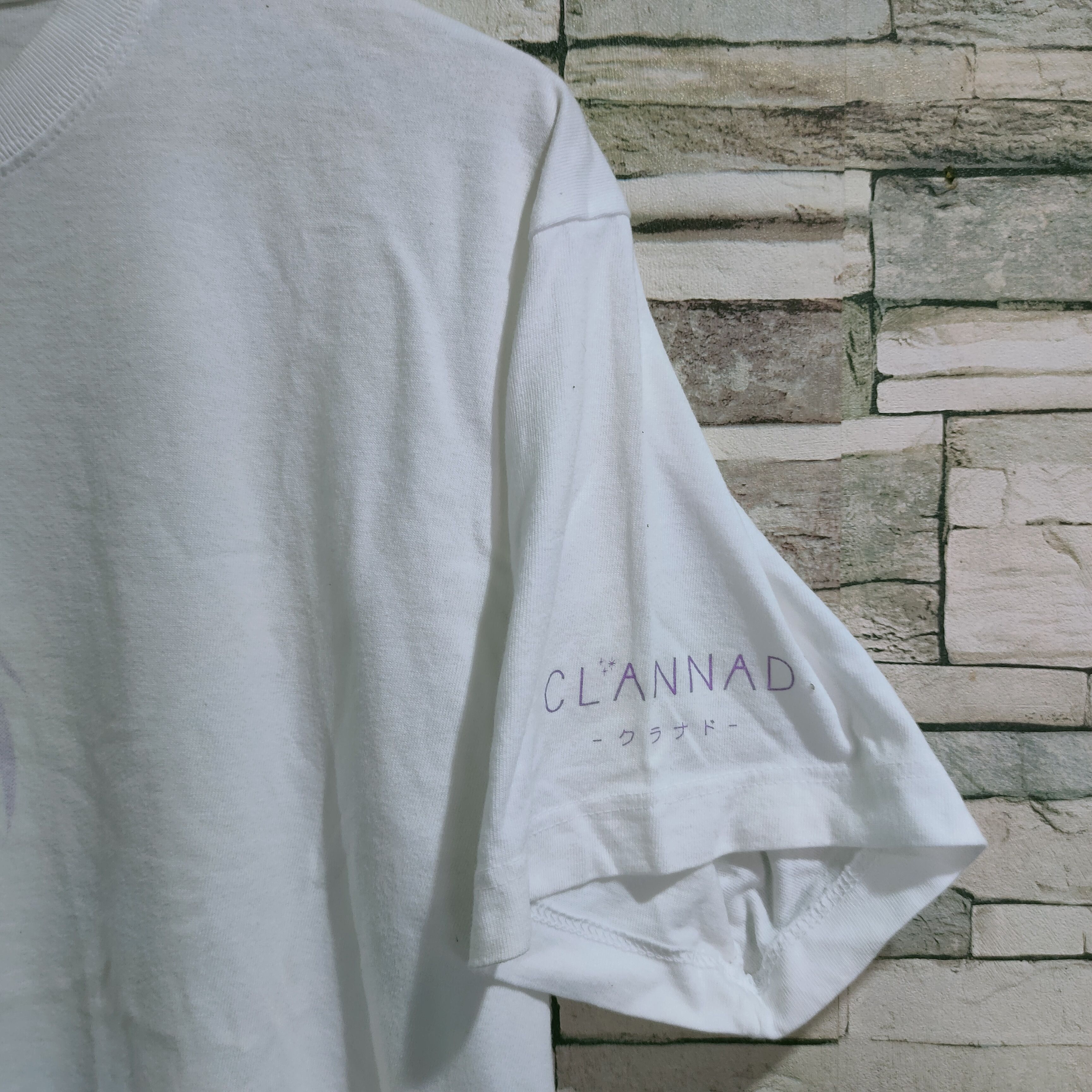 Anime × Vintage Very Rare Collection Anime Clannad char. Kyou Fujibayashi Size US XL / EU 56 / 4 - 4 Thumbnail
