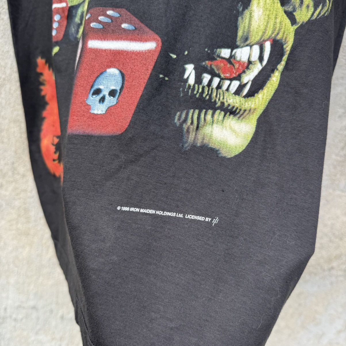 Band Tees 1998 Iron Maiden The Angel and the Gambler Vintage Metal Tee Size US L / EU 52-54 / 3 - 2 Thumbnail