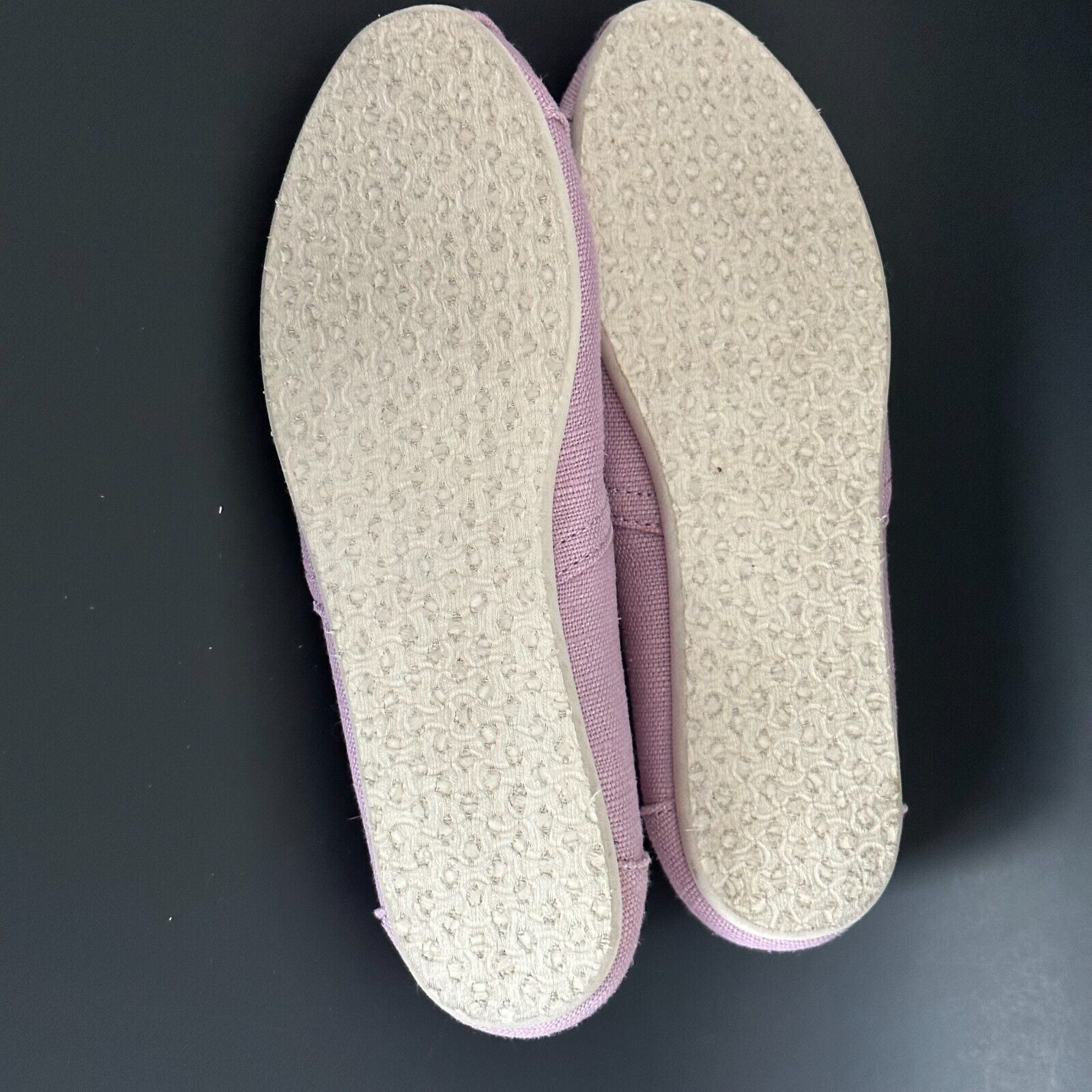 Toms TOMS Shoes Slip On, Light Purple Womens Size 6M Boat Shoe Size US 9 / IT 39 - 6 Thumbnail